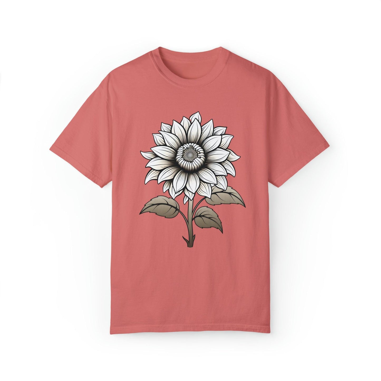 Sunflower Shirt Vintage Flower Shirt Aesthetic, Floral Graphic Tee Floral Shirt Flower T-shirt, Wild Flower Shirt Gift For Her