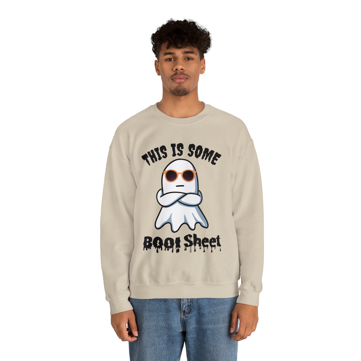 This Is Some Boo Sheet Funny HalloweenSweatshirt Funny Halloween Costume Spooky Season Tee Boo Ghost Sweatshirt Gift for Birthday Christmas