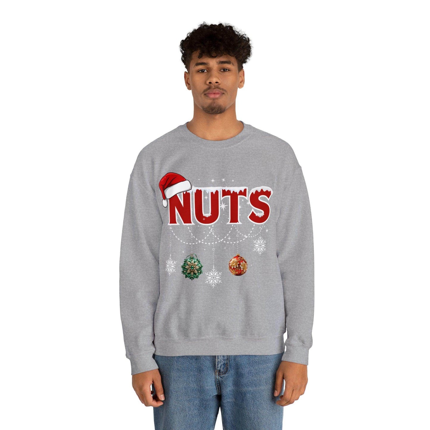 Funny Christmas Matching Shirts Chest Nuts Couples Matching Shirts Holiday Shirt Cute Christmas Shirt Couple Sweater, Family Tee - Giftsmojo