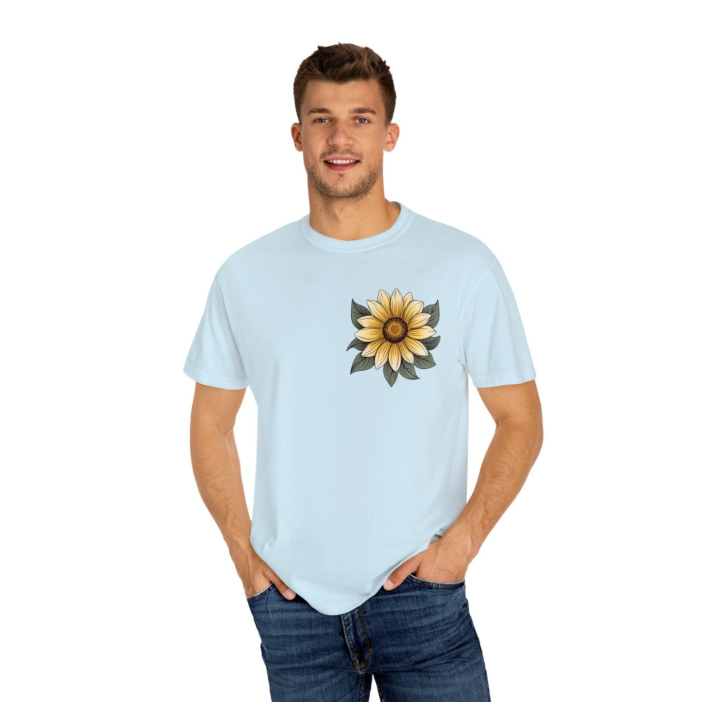 Sunflower Shirt Women Flower Shirt Aesthetic, Floral Graphic Tee Floral Shirt Flower T-shirt, Wild Flower Shirt Gift For Her Wildflower T-shirt