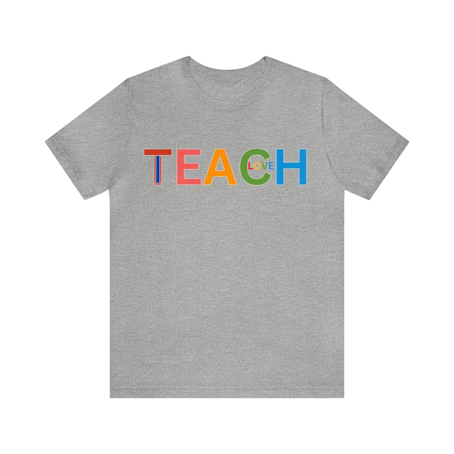 I Teach Love Shirt, Teacher Shirt, Teacher Appreciation Gift for Teachers - Giftsmojo