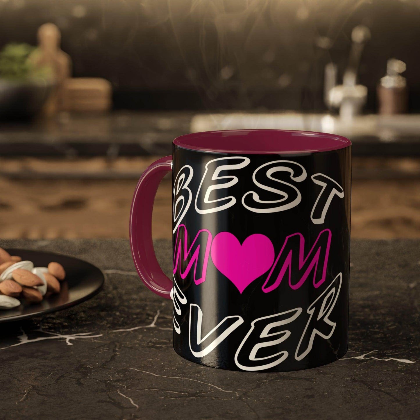 Best Mom Ever Coffee Mug, Colorful Mugs, 11oz - Giftsmojo