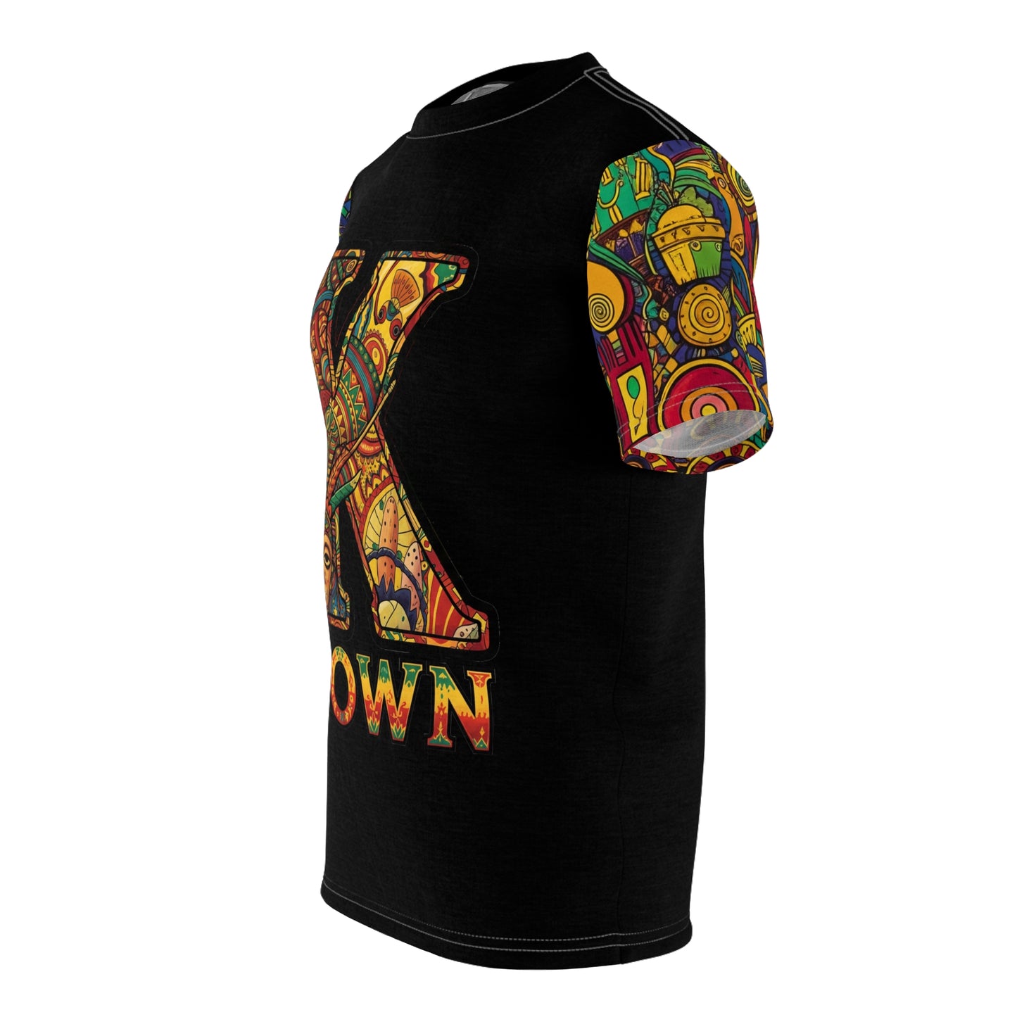 K Town-Shirt, Colorful K Town Unisex Cut & Sew Tee, Custom Kumba Shirt