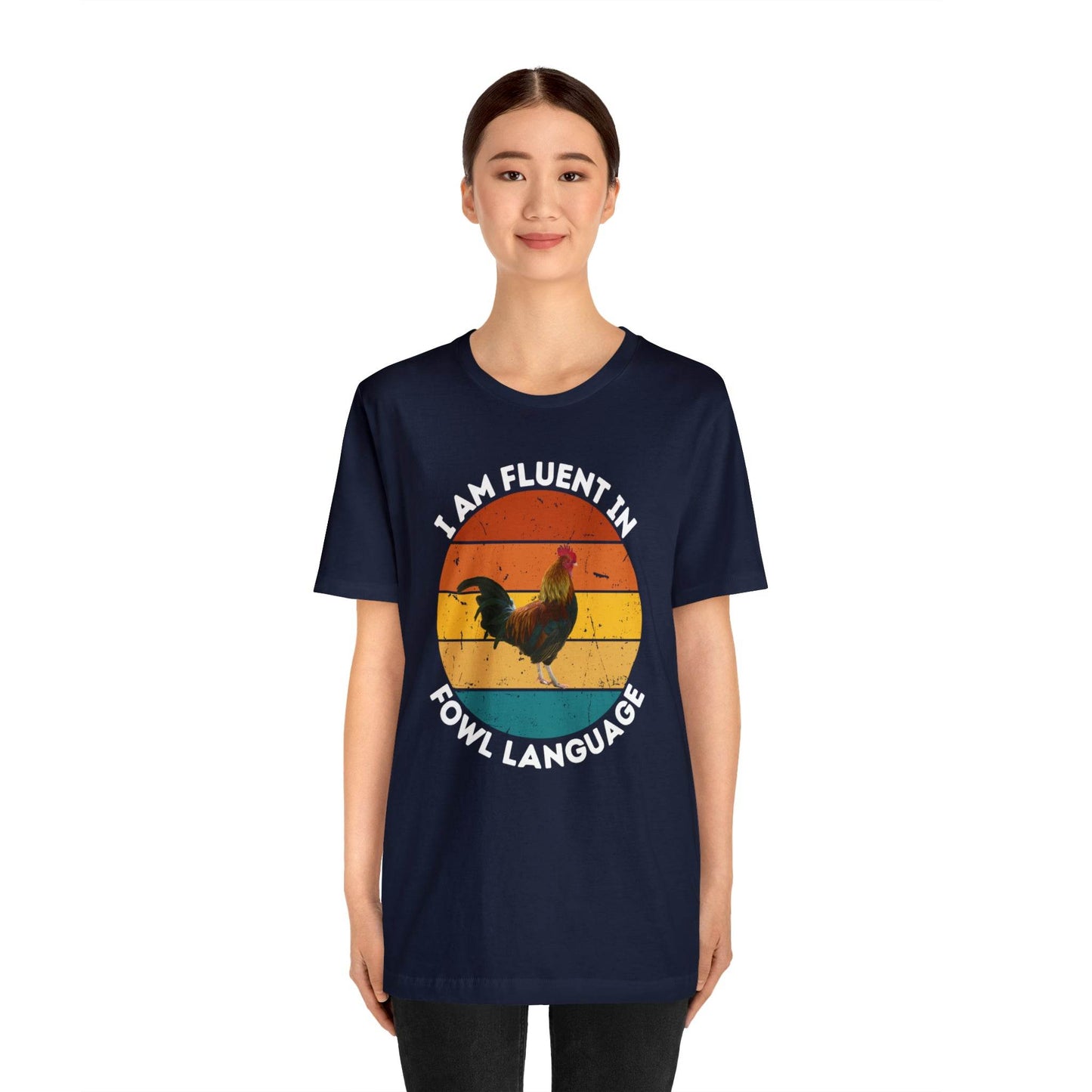 Fluent in Fowl Language shirt, Chicken Shirt Chicken Tee Chicken Owner Gift - Gift For Chicken Lover gift - Giftsmojo