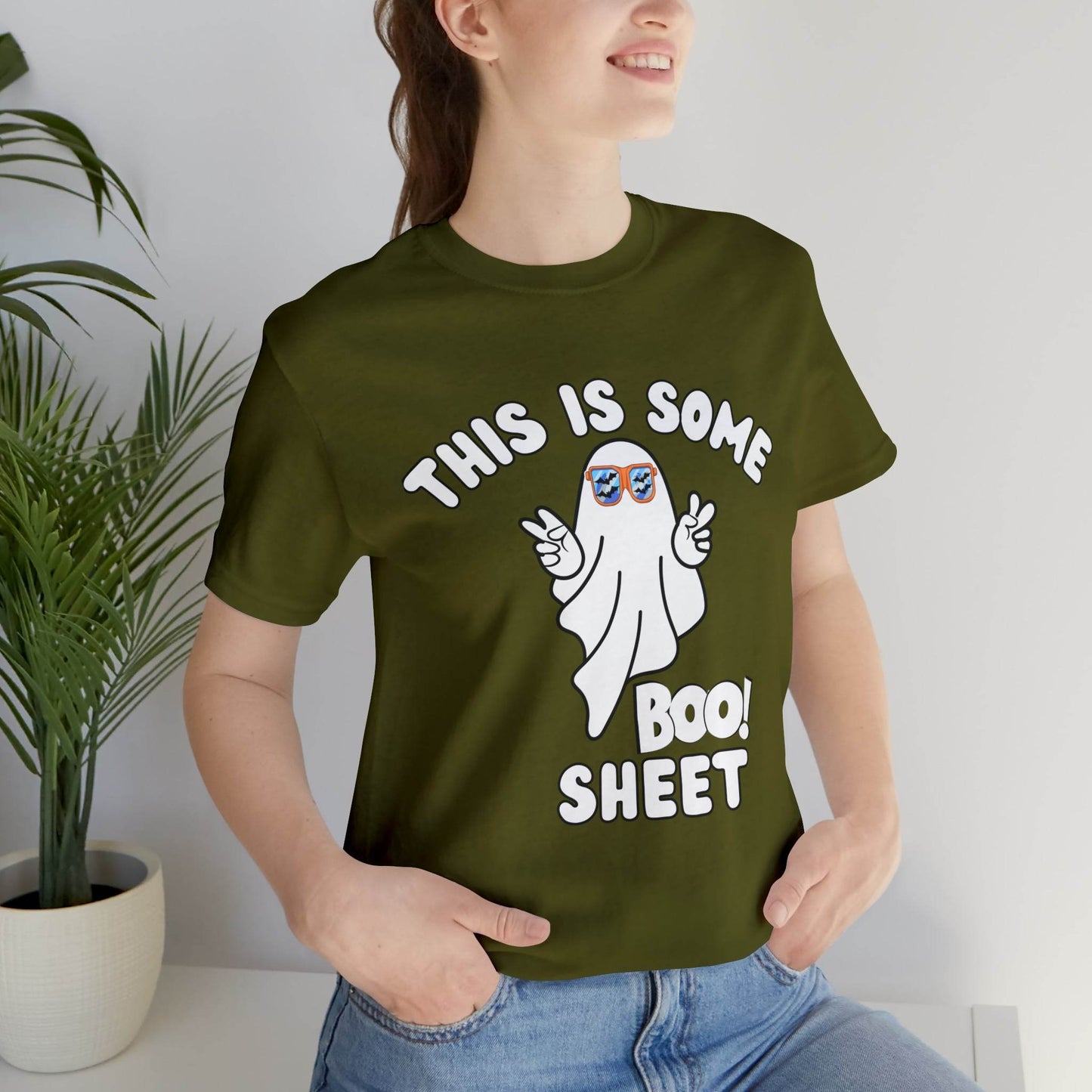This Is Some Boo Sheet Funny Halloween Shirt Funny Halloween Costume Spooky Season Tee Funny Gift Shirt for other occasions - Giftsmojo