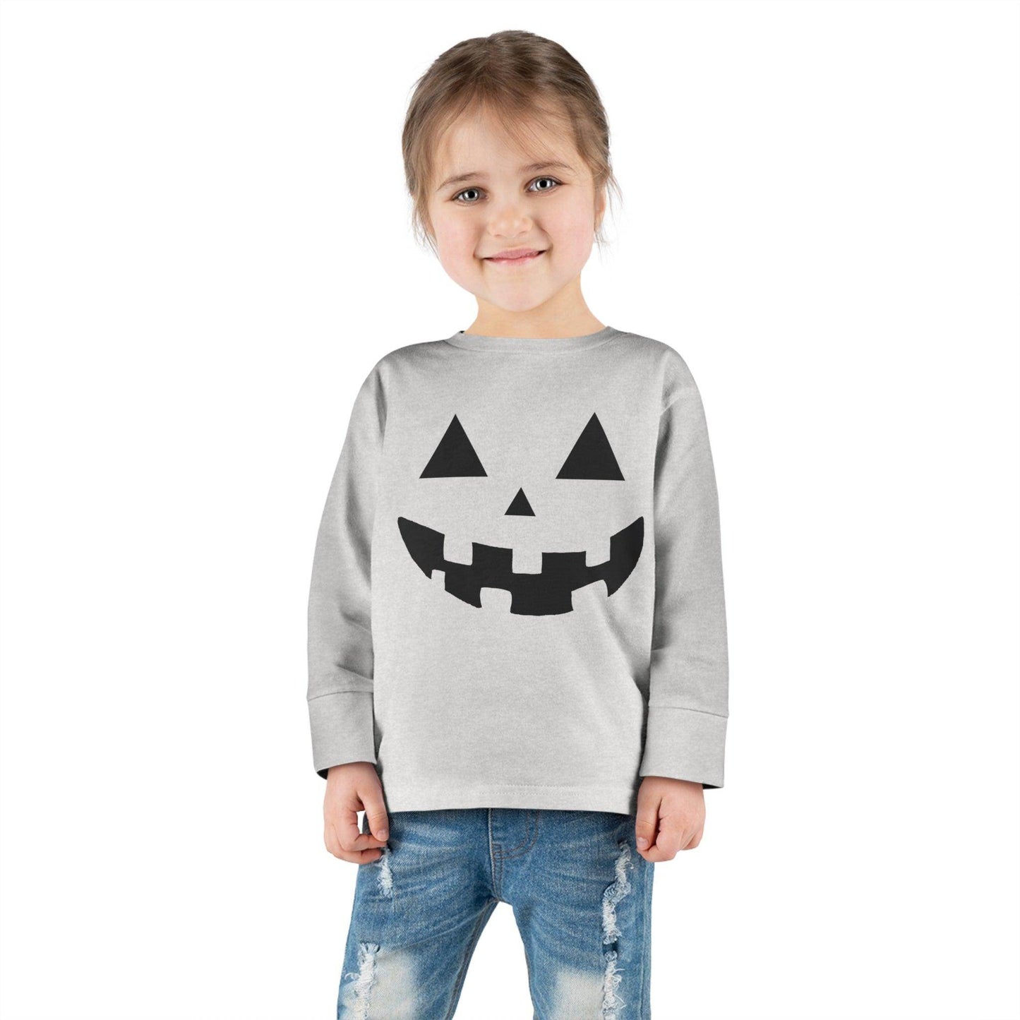 Kids Trick or Treat Outfit for Halloween Kids Scary Faces Halloween Pumpkin Face Shirt Kids Jack O Lantern Shirt Kids Halloween Shirt Kids Long Sleeve - Giftsmojo