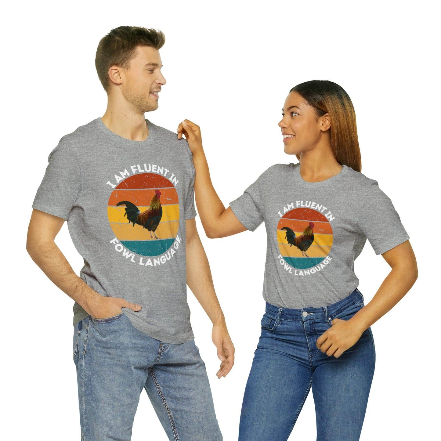 Fluent in Fowl Language shirt, Chicken Shirt Chicken Tee Chicken Owner Gift - Gift For Chicken Lover gift - Giftsmojo