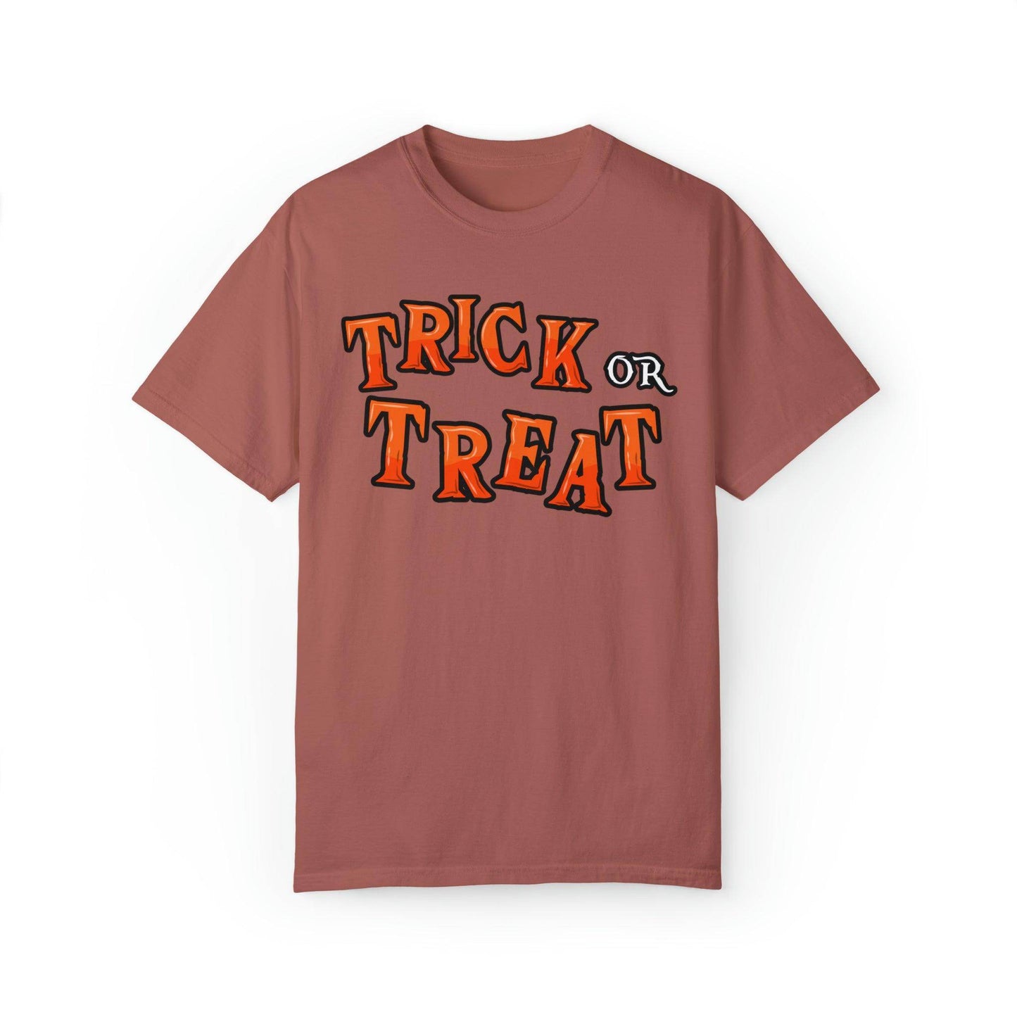 Halloween Party Outfit Trick or Treat Shirt Vintage Shirt Halloween Costume Cute Spooky Shirt, Halloween Gift Halloween T-shirt Trick or Treat Outfit - Giftsmojo