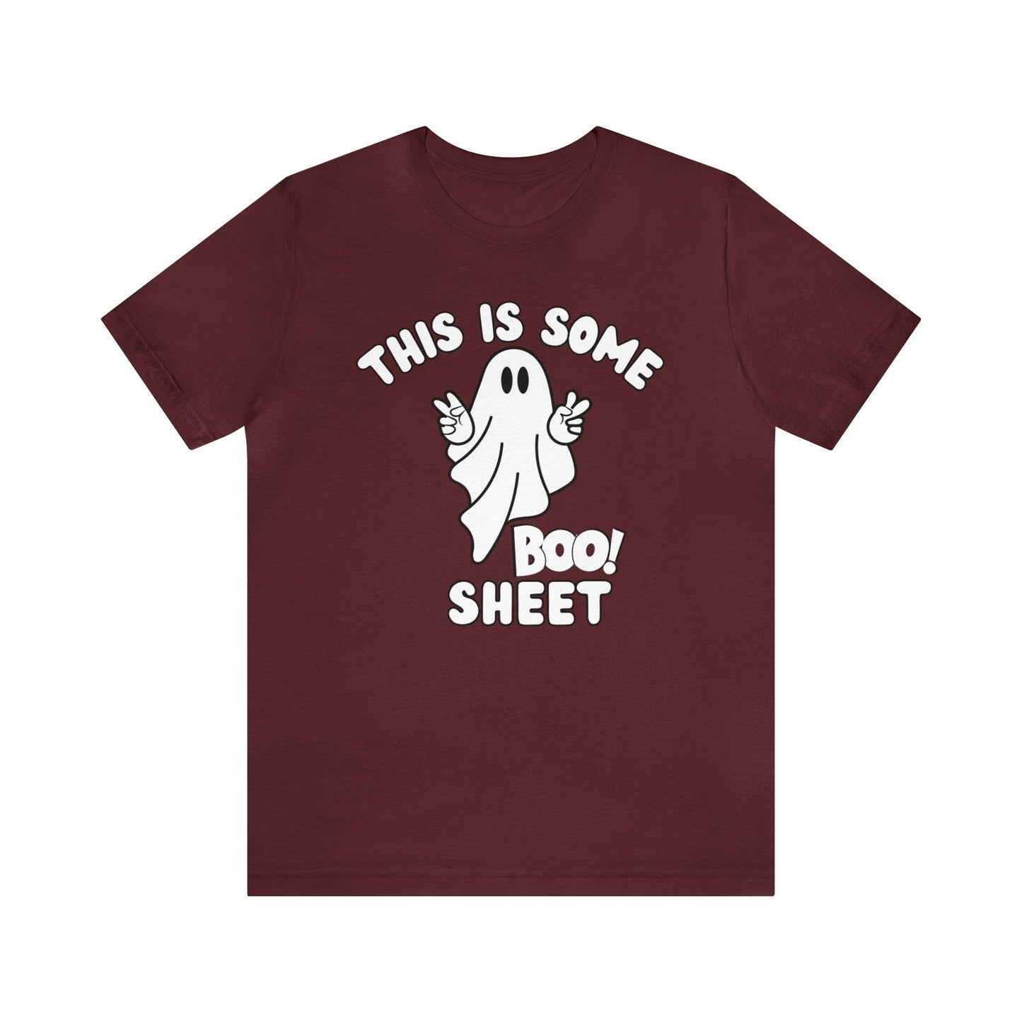 This Is Some Boo Sheet Funny Halloween Shirt Funny Halloween Costume Spooky Season Tee Funny Gift Shirt for Birthday Christmas Anniversary - Giftsmojo