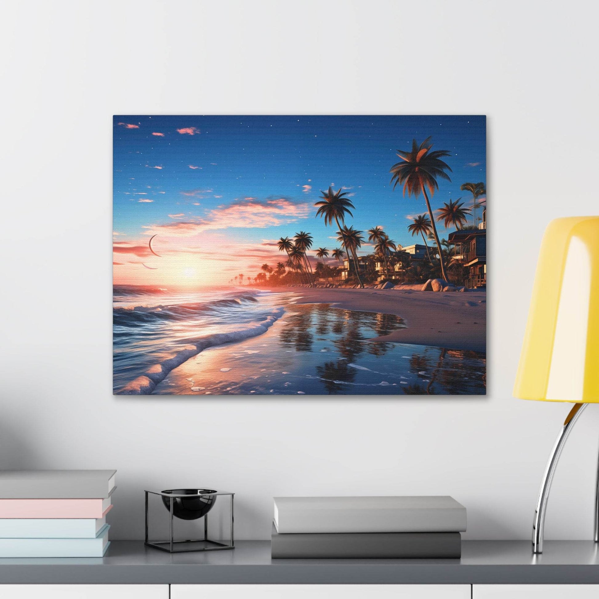 Venice Beach California Canvas Gallery Wraps - Giftsmojo
