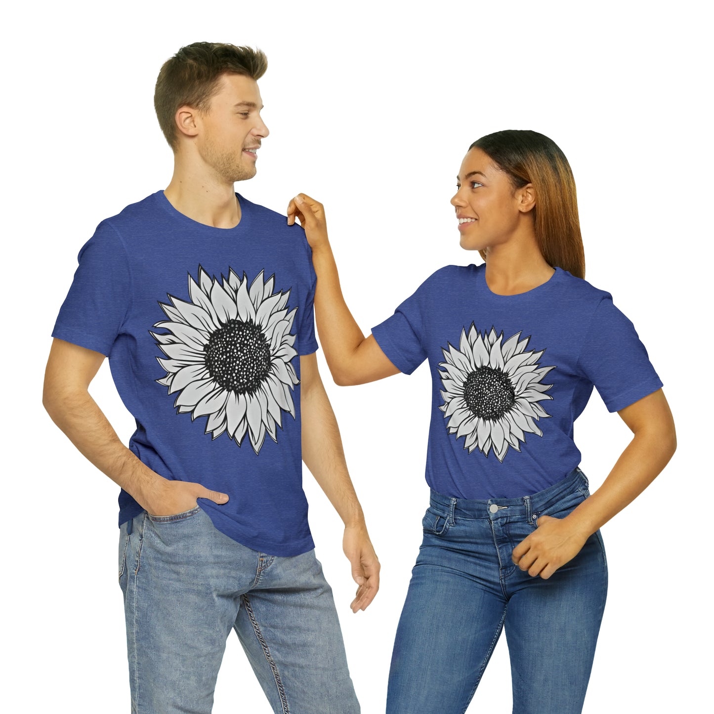Sunflower Shirt, Floral Tee Shirt, Flower Shirt, Garden Shirt, Womens Fall Summer Shirt Sunshine Tee, Gift for Gardener, Nature love