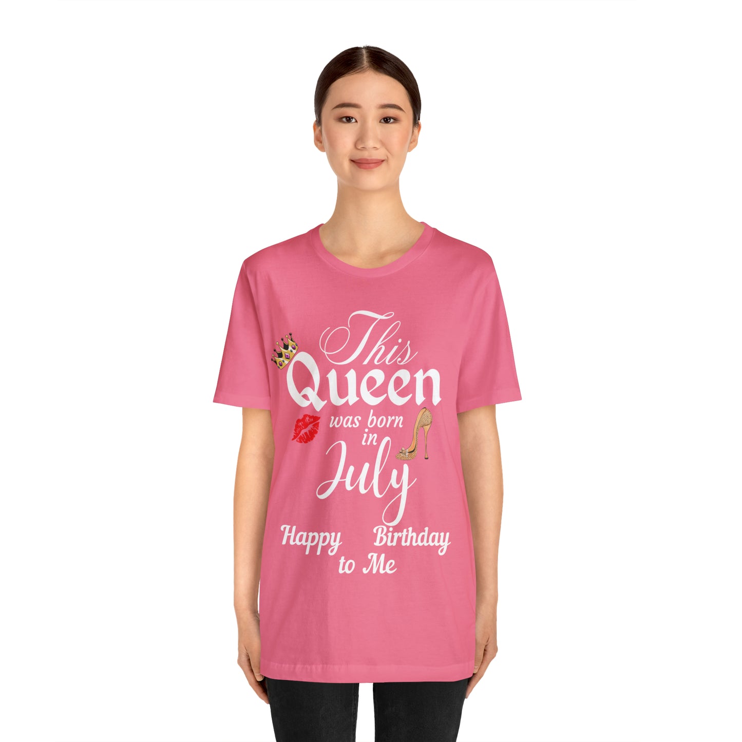 Birthday Queen Shirt, Gift for Birthday, This Queen was born in July Shirt, Funny Queen Shirt, Funny Birthday Shirt, Birthday Gift