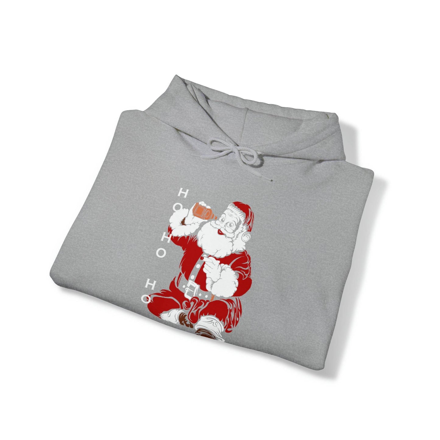 Ho HO Ho Merry Christmas Unisex Heavy Blend Hooded Sweatshirt Christmas Shirt Hoodie - Giftsmojo