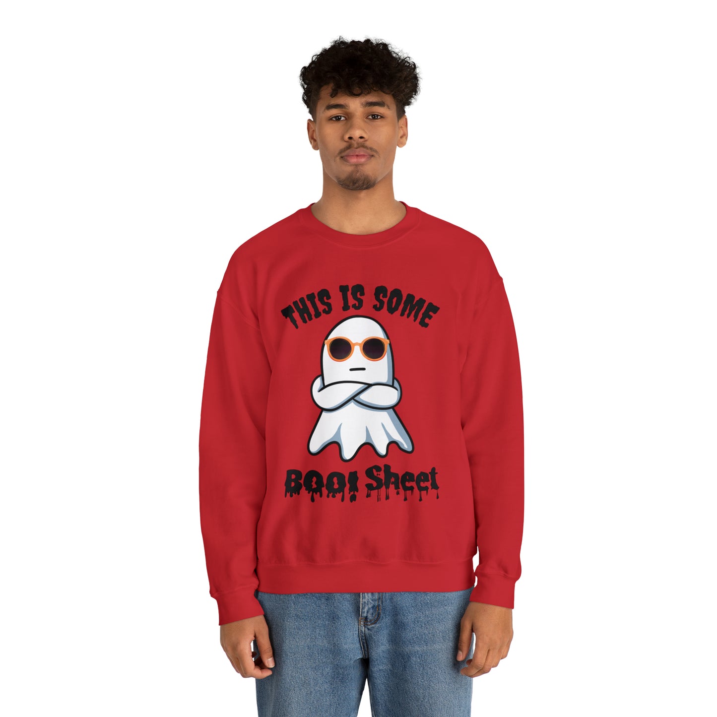 This Is Some Boo Sheet Funny HalloweenSweatshirt Funny Halloween Costume Spooky Season Tee Boo Ghost Sweatshirt Gift for Birthday Christmas