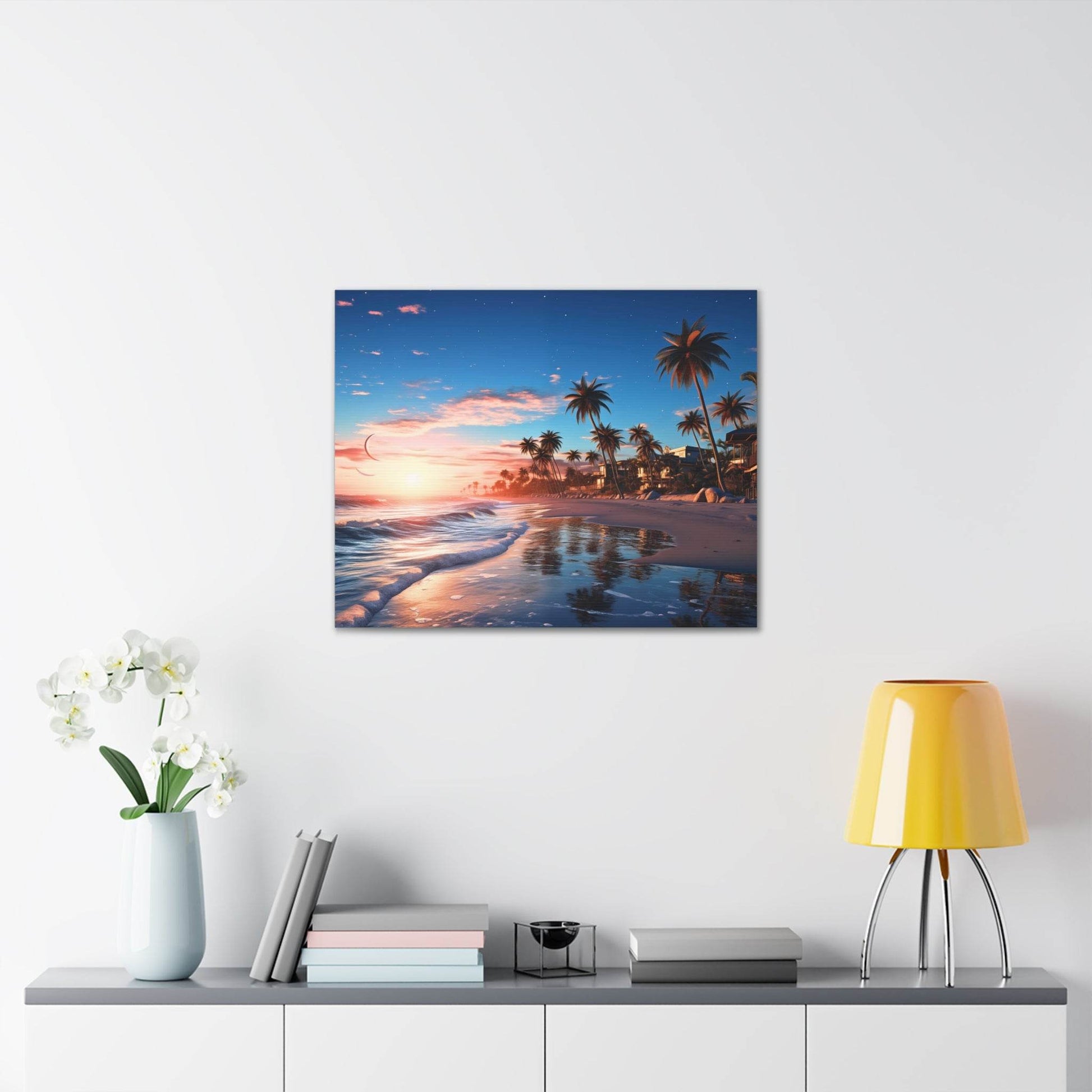 Venice Beach California Canvas Gallery Wraps - Giftsmojo