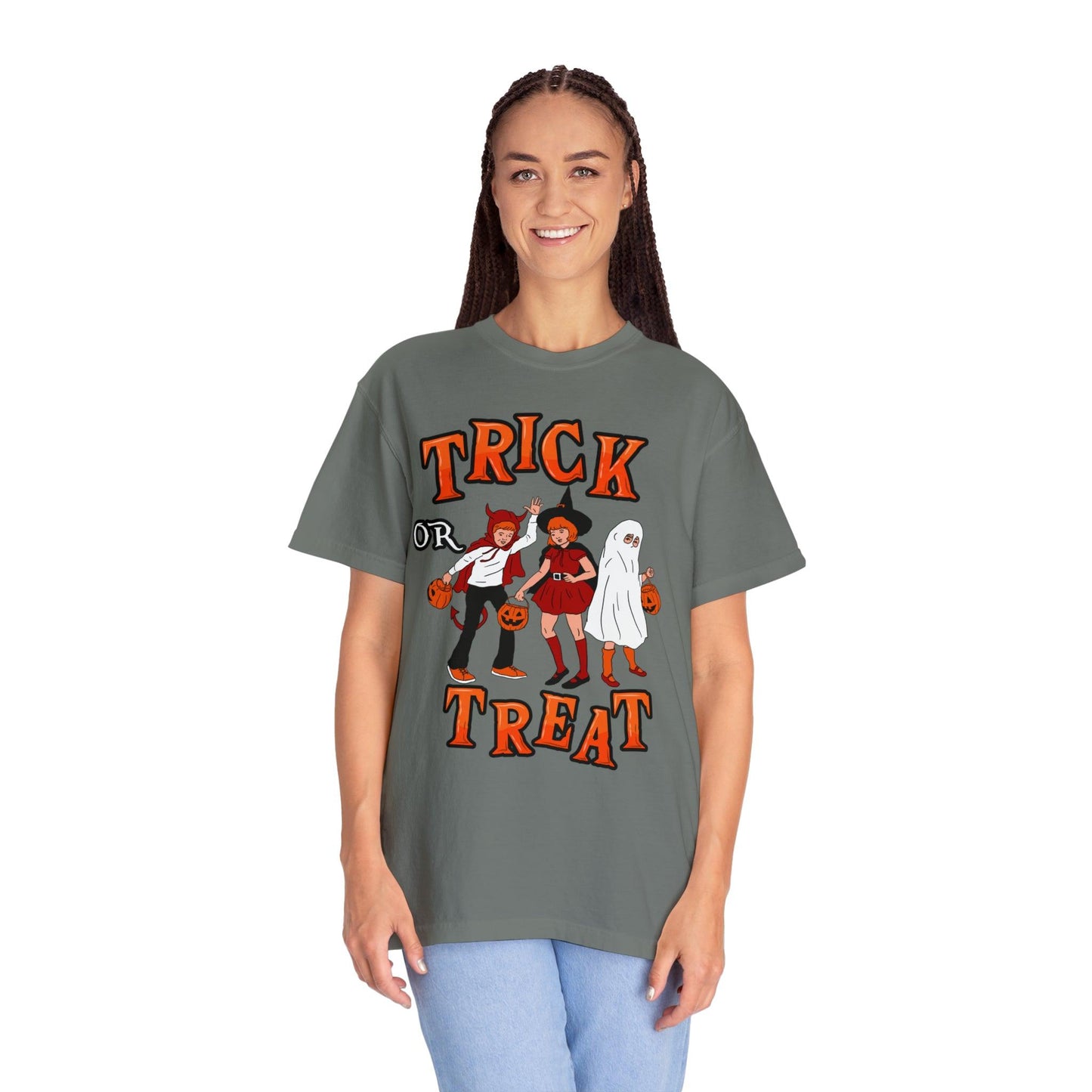 Cute Spooky Shirt Retro Halloween Tshirt Trick or Treat Shirt Vintage Shirt Halloween Shirt Halloween Gift Halloween T-shirt