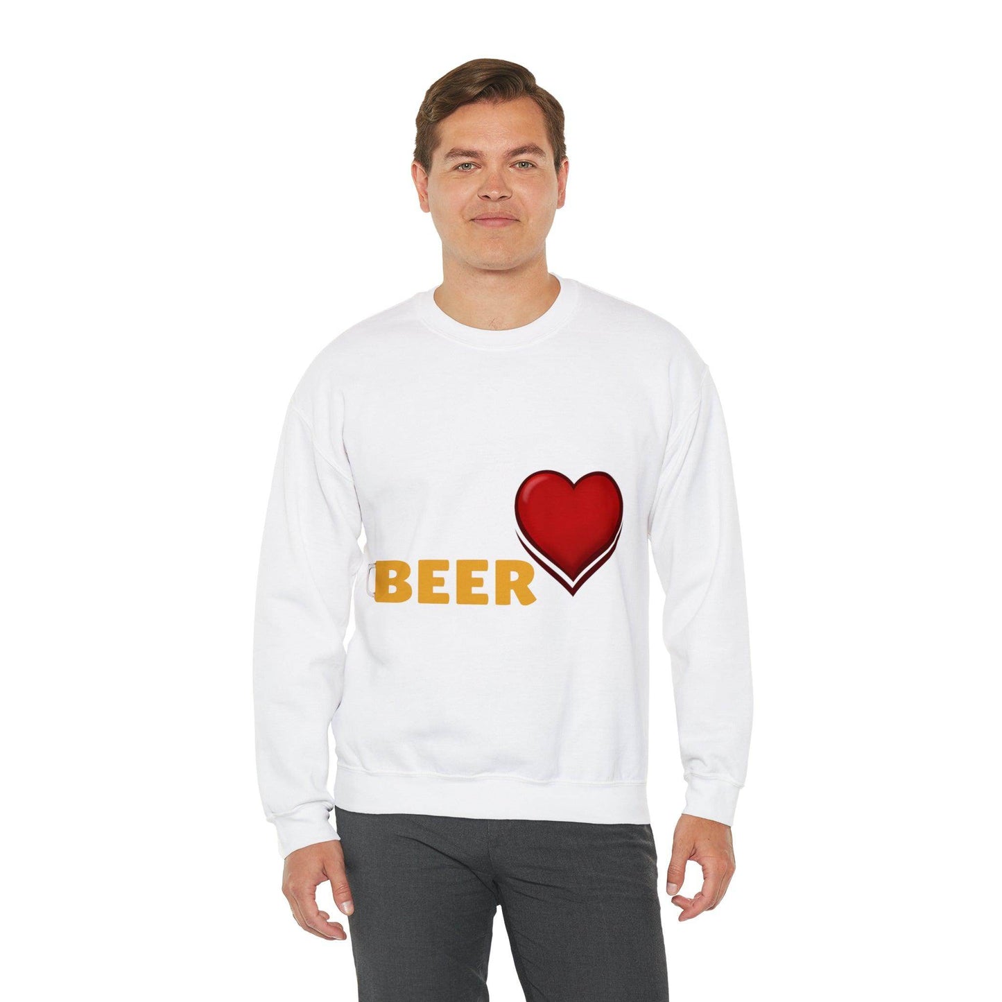 All I want for Valentine's is Beer Sweatshirt - Giftsmojo