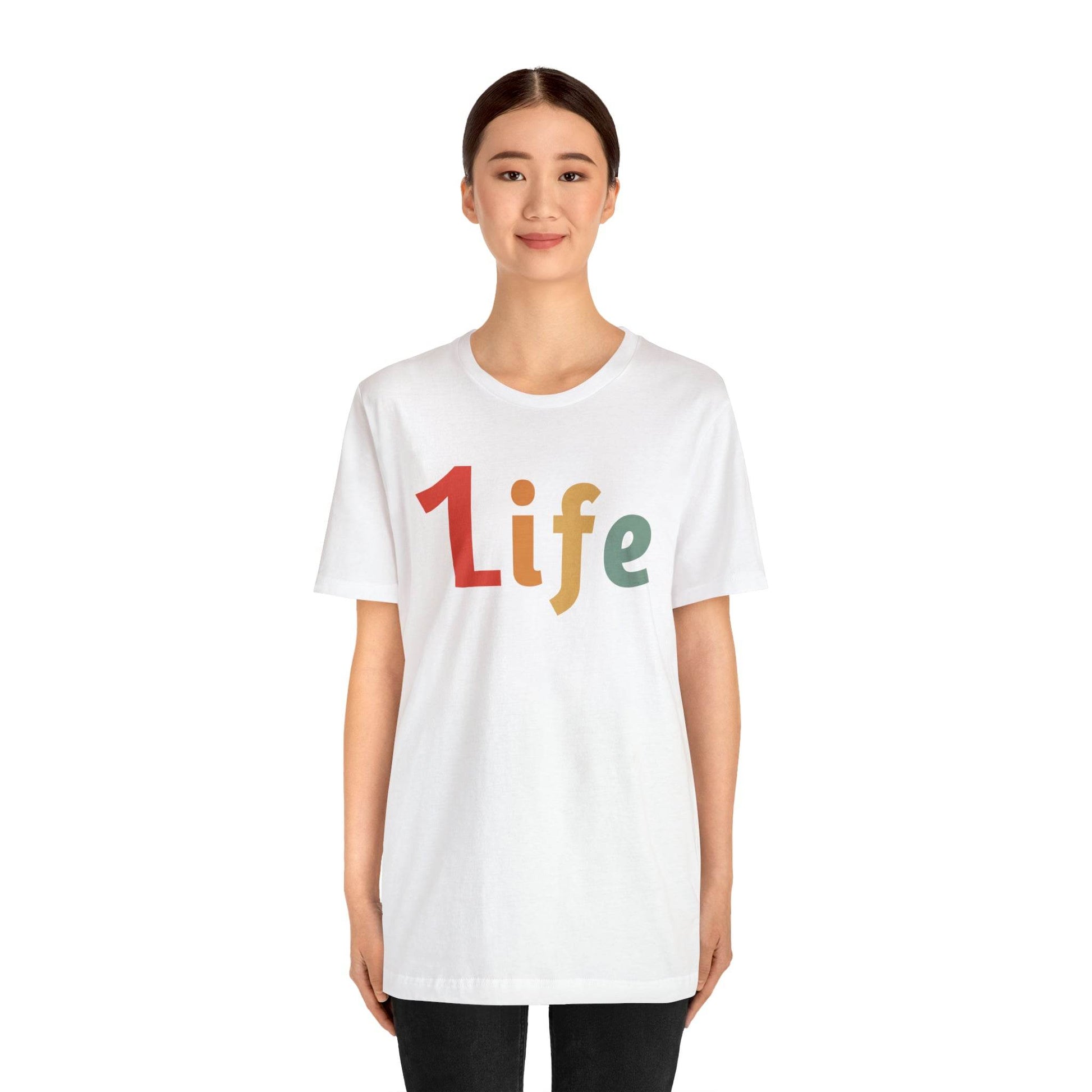 Retro One life Shirt 1life shirt Live Your Life You Only Have One Life To Live Retro Shirt - Giftsmojo