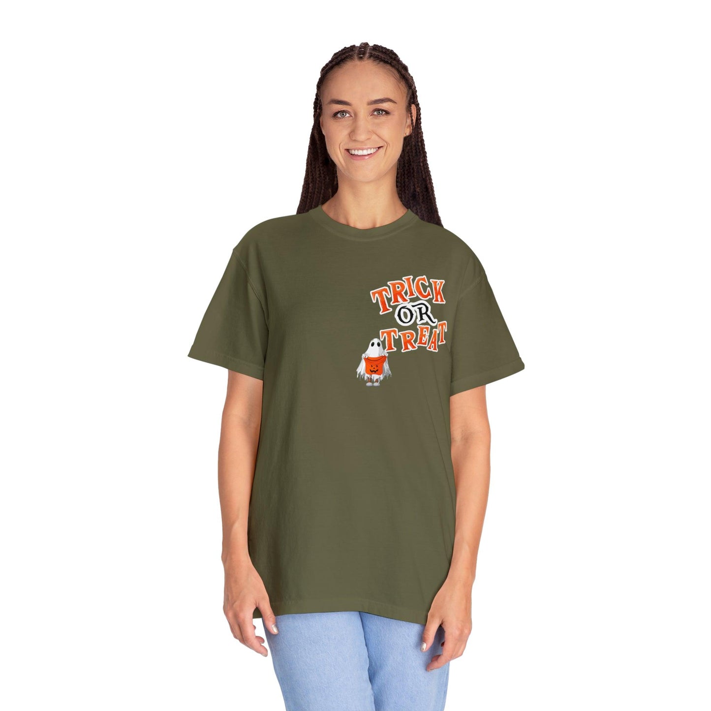 Retro Halloween Tshirt, Trick or Treat Shirt Vintage Shirt Halloween Shirt Cute Spooky Shirt, Halloween Gift Halloween T-shirt