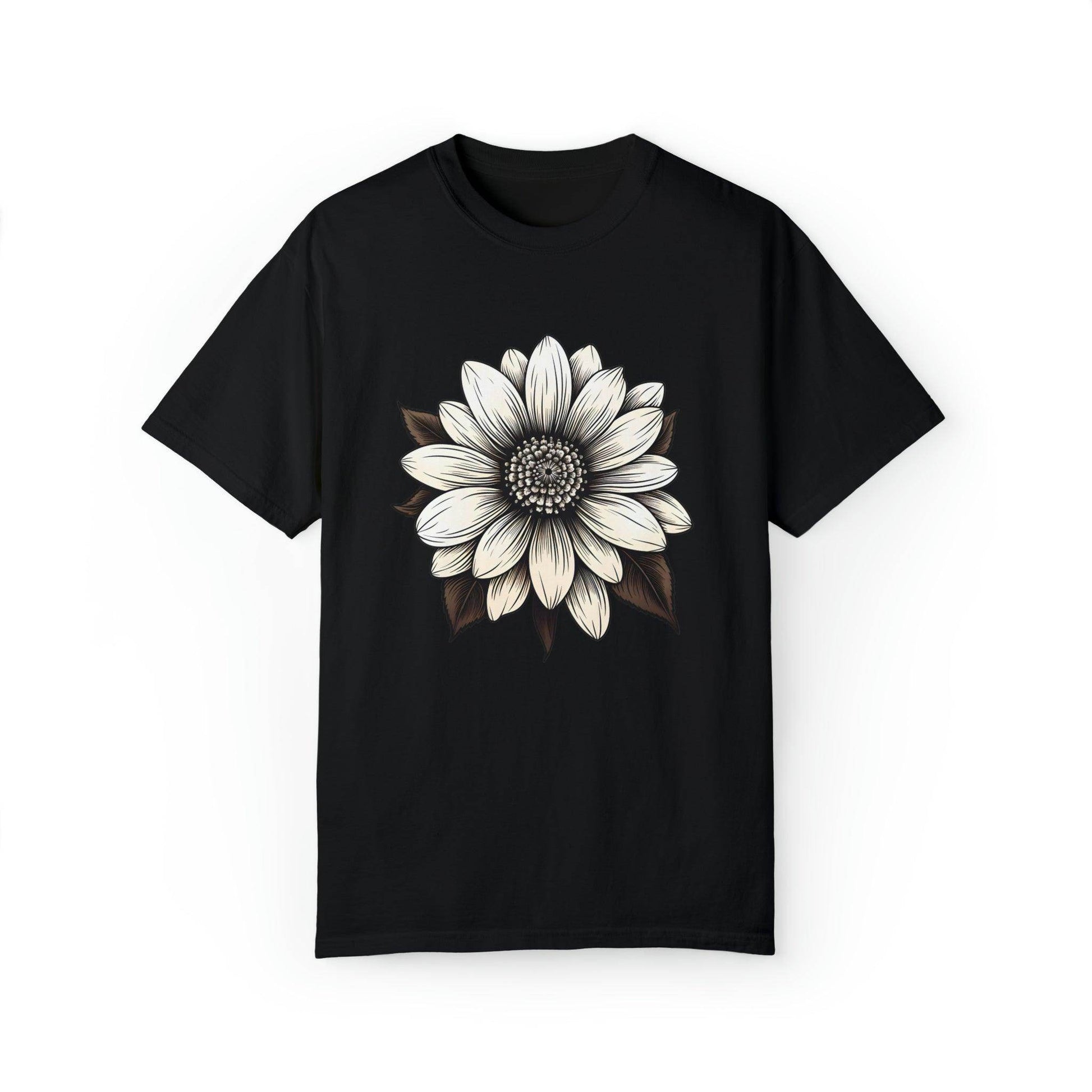 Sunflower Shirt Flower Shirt Aesthetic Women Top Floral Graphic Tee Floral Shirt Flower T-shirt, Wild Flower Shirt Gift For Her - Giftsmojo