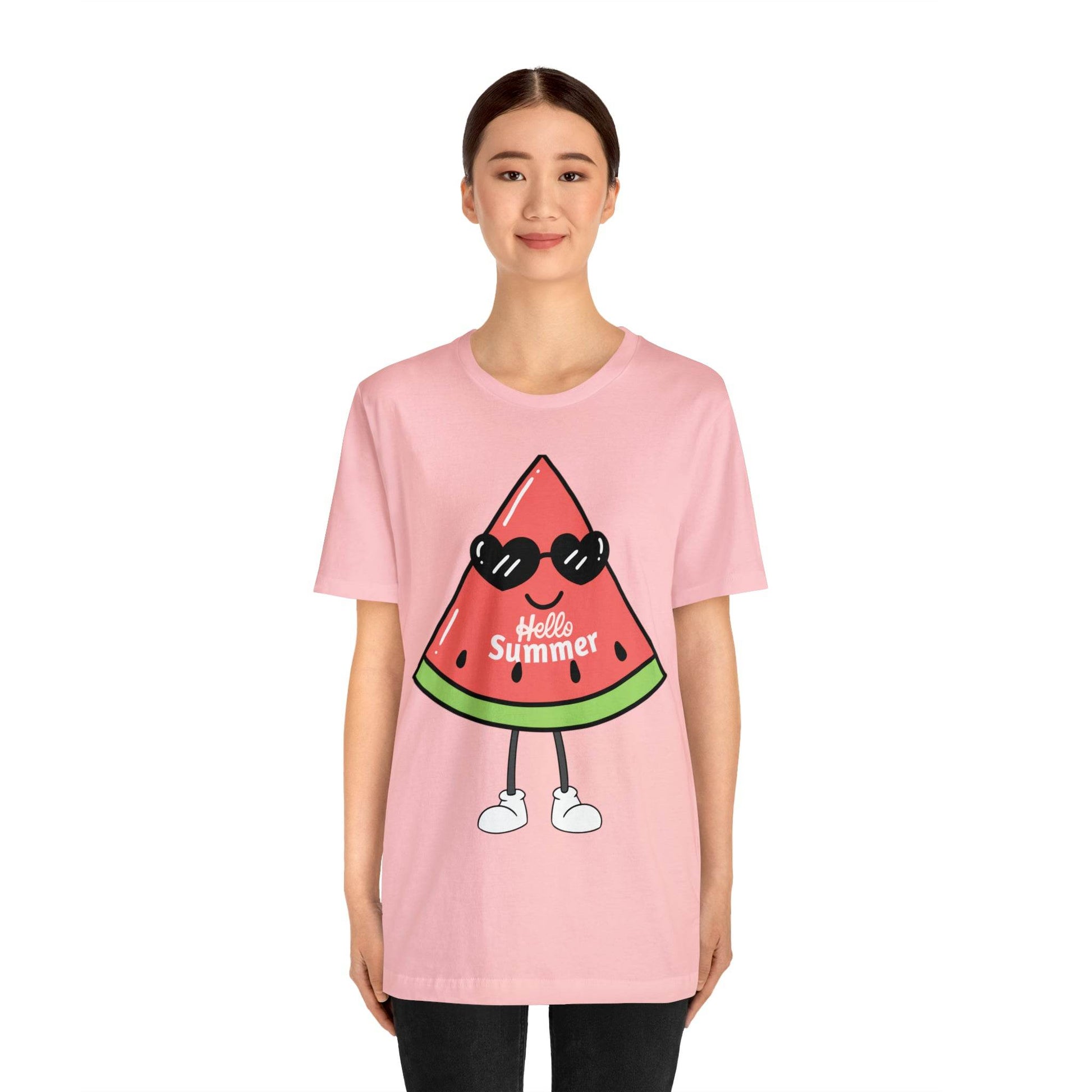 Funny Hello Summer Shirt, Water Mellon shirt, Summer shirts for women and men - Giftsmojo