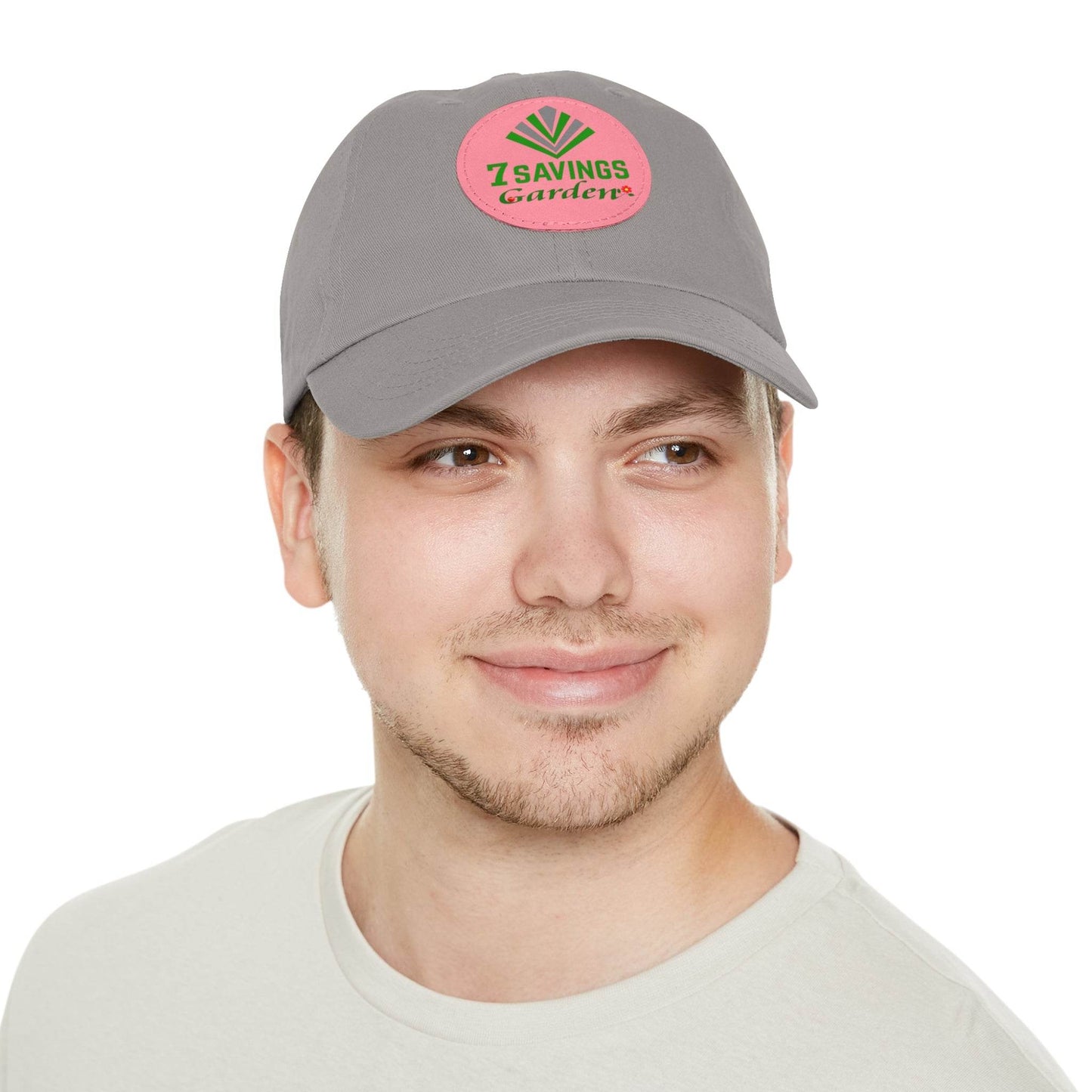 7savings Dad Hat with Leather Patch (Round) Plant lover hat - Giftsmojo