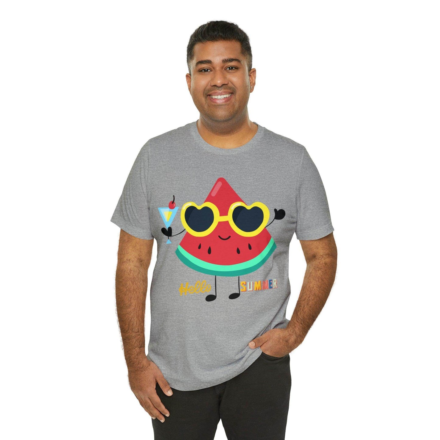 Funny Hello Summer Shirt, Water Mellon shirt, Summer shirts for women and men - Giftsmojo