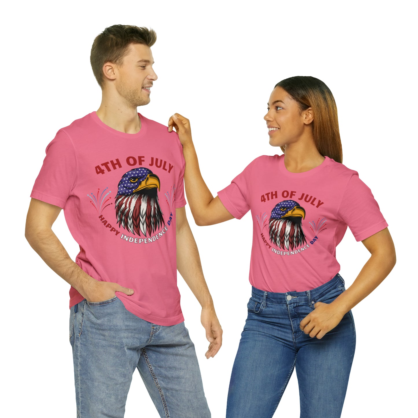Celebrate Independence Day with Patriotic Shirts: Land of the free Shirts for Women and Men