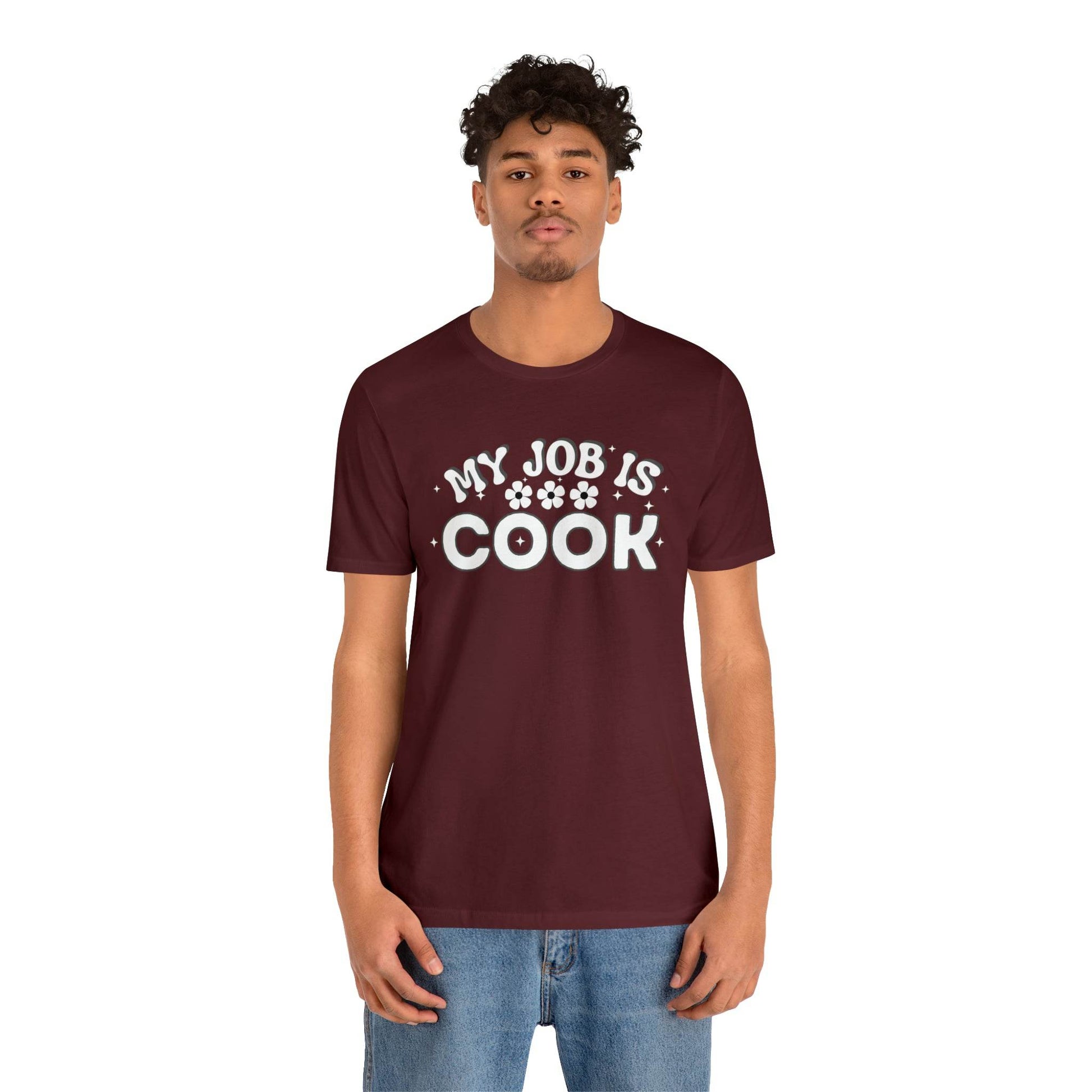 My Job is Cook Shirt Chef Shirt, Restaurant Cook Shirt Mom Shirt Dad Shirt - Giftsmojo