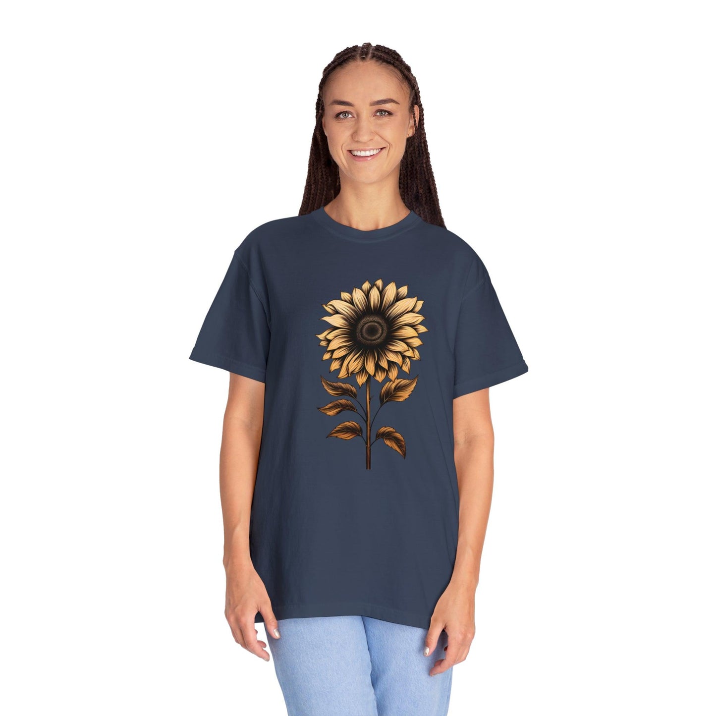 Vintage Sunflower Shirt Flower Shirt Aesthetic, Floral Graphic Tee Floral Shirt Flower T-shirt, Vintage Wild Flower Shirt Vintage Flower Shirt,