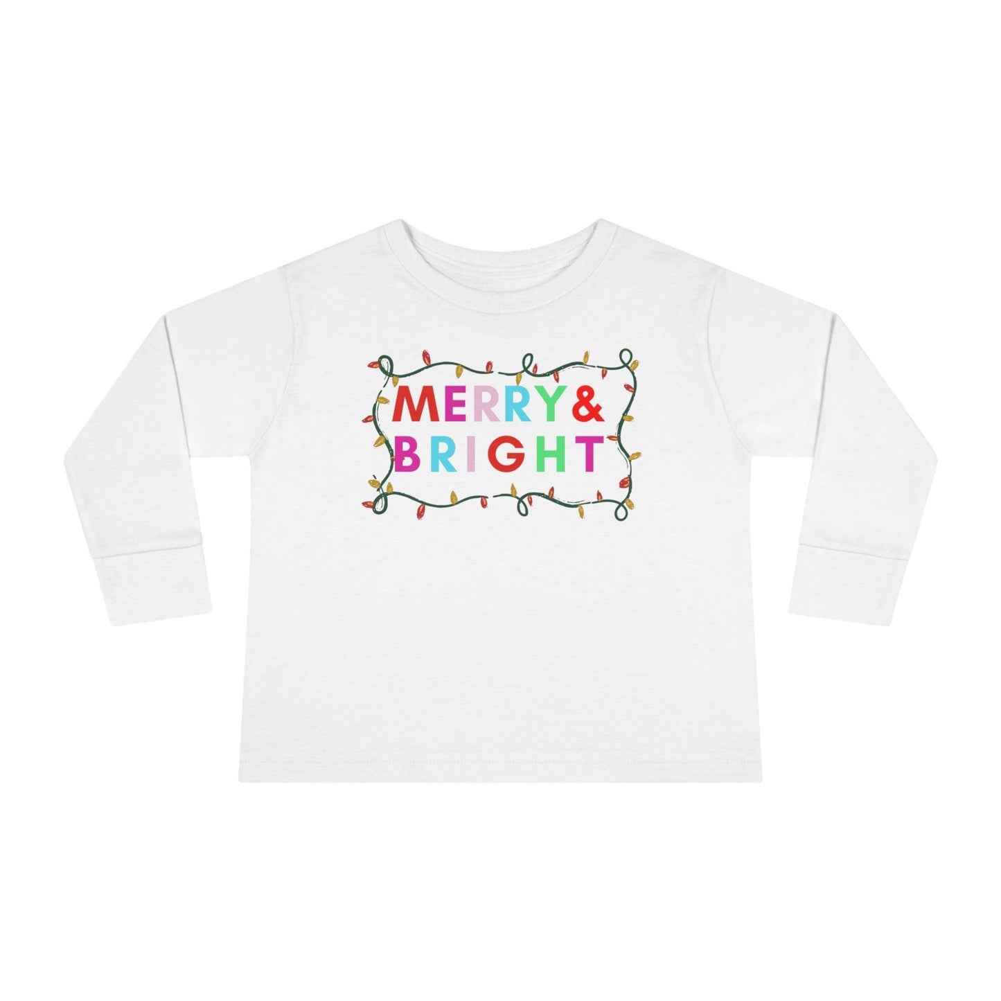 Toddler Christmas Shirt Toddler Christmas Long Sleeve Tee Kids Christmas Gift - Giftsmojo