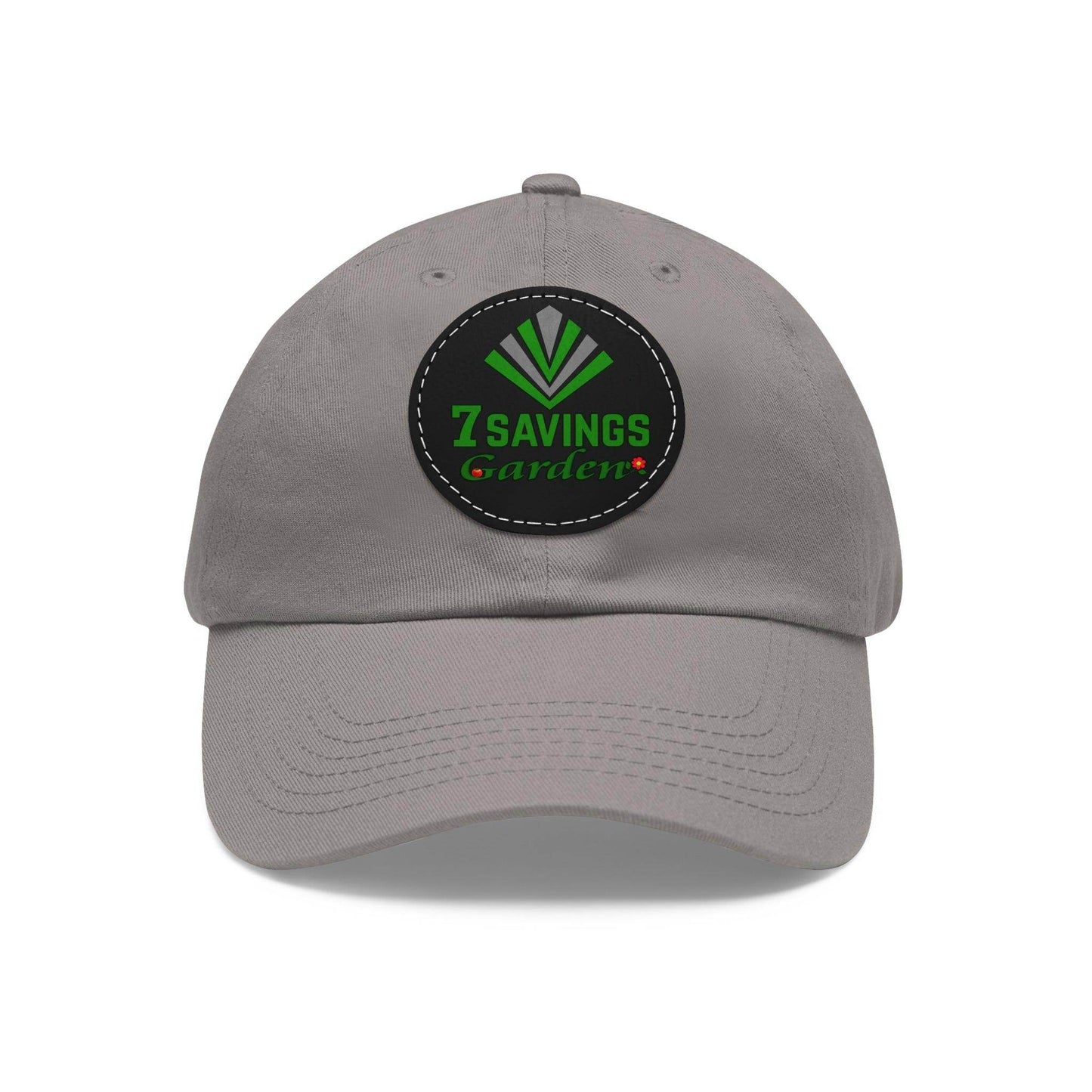 7savings Dad Hat with Leather Patch (Round) Plant lover hat - Giftsmojo