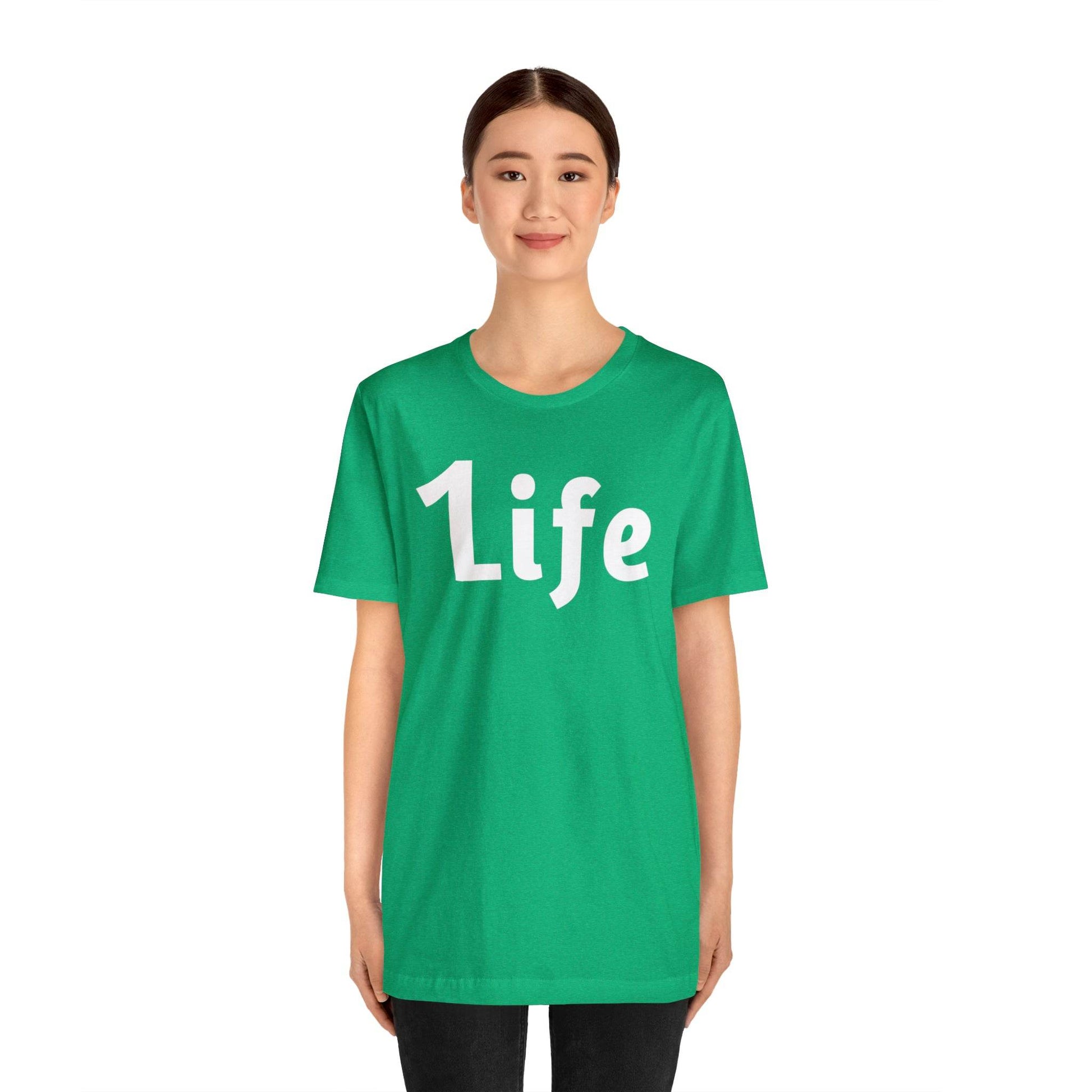 One life Shirt 1life shirt Live Your Life You Only Have One Life To Live - Giftsmojo