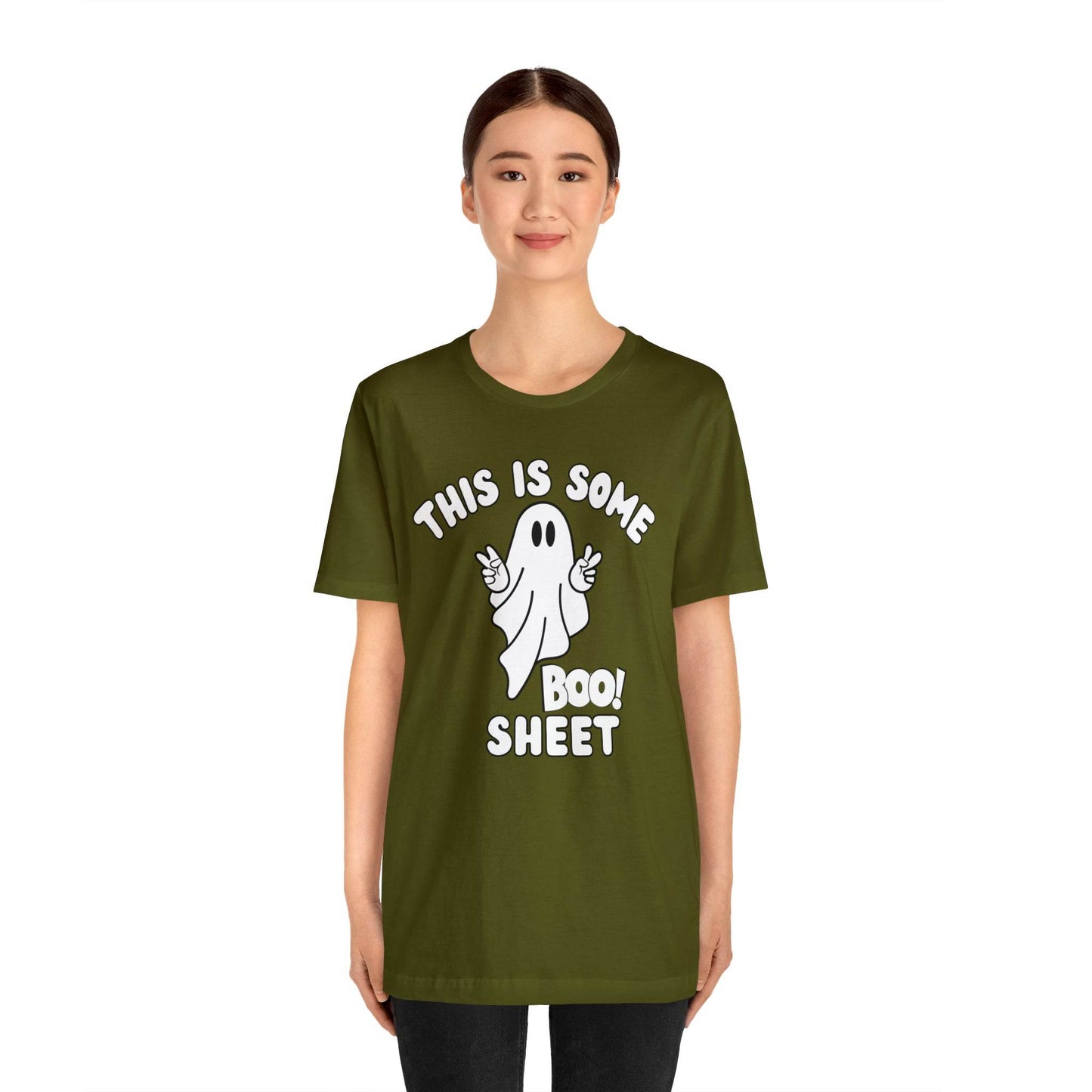 This Is Some Boo Sheet Funny Halloween Shirt Funny Halloween Costume Spooky Season Tee Funny Gift Shirt for Birthday Christmas Anniversary - Giftsmojo