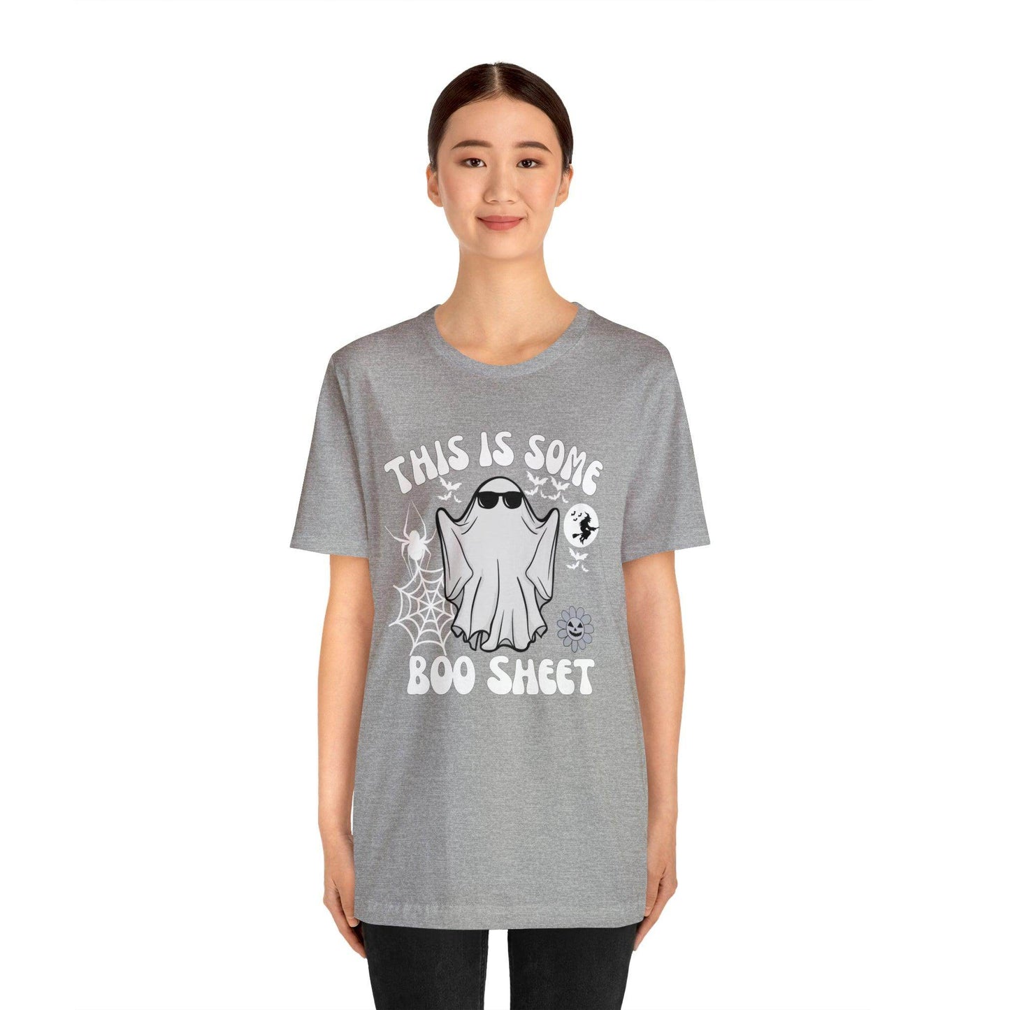 This Is Some Boo Sheet Funny Halloween Shirt Funny Halloween Costume Spooky Season Tee Funny Gift Shirt for Birthday Christmas Anniversary - Giftsmojo