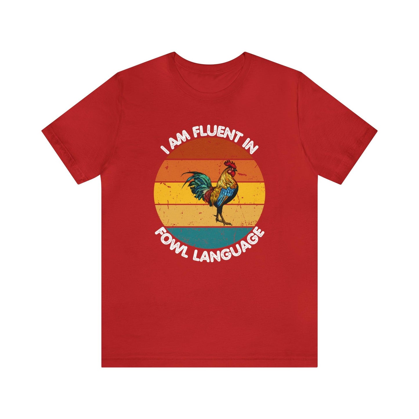 Fluent in Fowl Language shirt, Chicken Shirt Chicken Tee Chicken Owner Gift - Gift For Chicken Lover gift - Giftsmojo