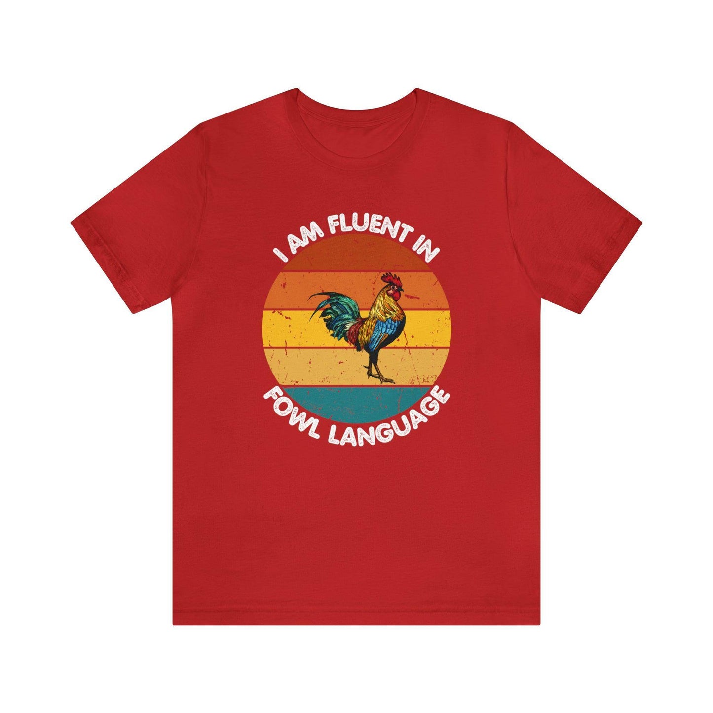 Fluent in Fowl Language shirt, Chicken Shirt Chicken Tee Chicken Owner Gift - Gift For Chicken Lover gift - Giftsmojo