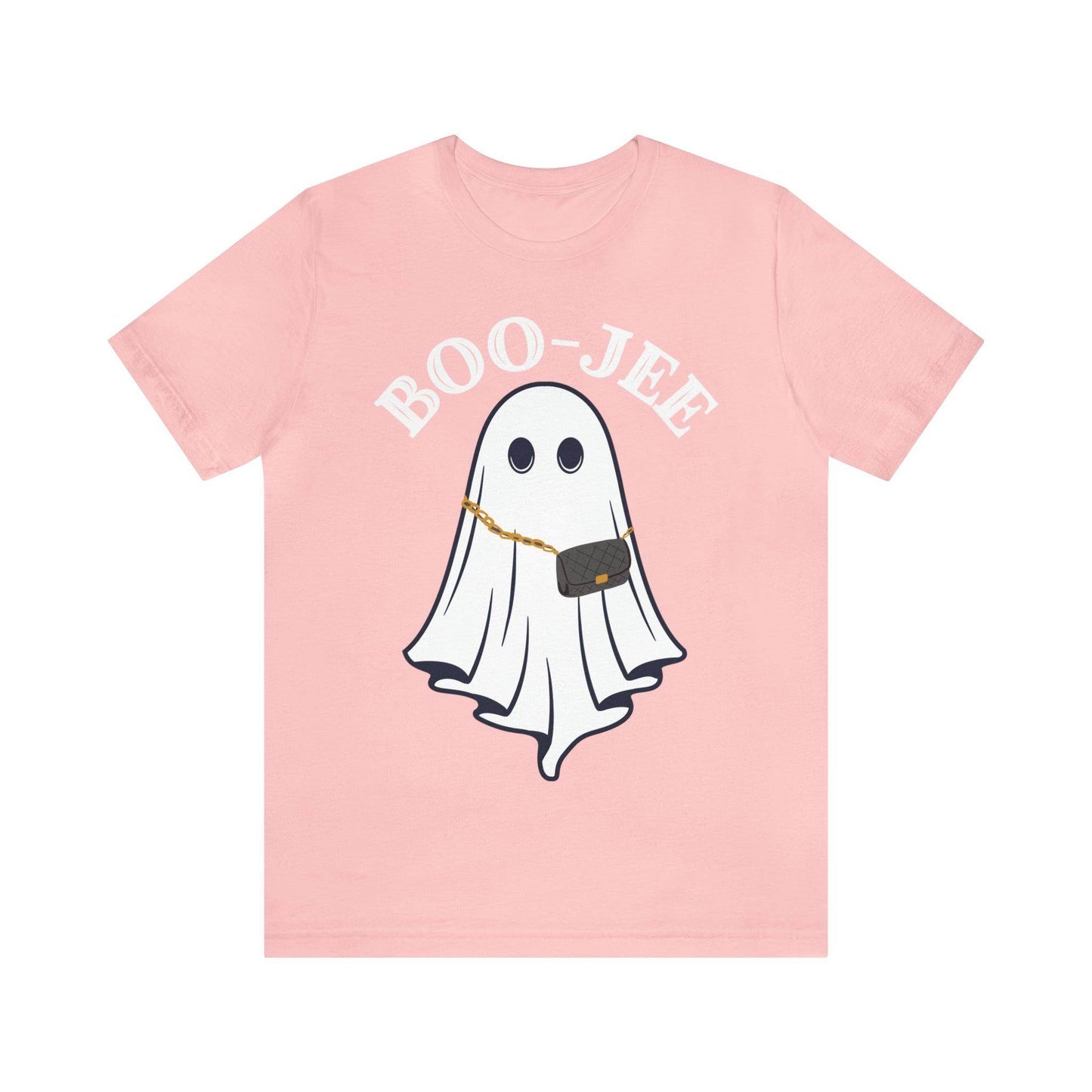 Cute Boo-Jee Ghost Halloween Shirt Vintage Ghost Halloween Costume Scary Halloween Tshirt, Vintage Shirt Boujee Halloween Tee - Giftsmojo