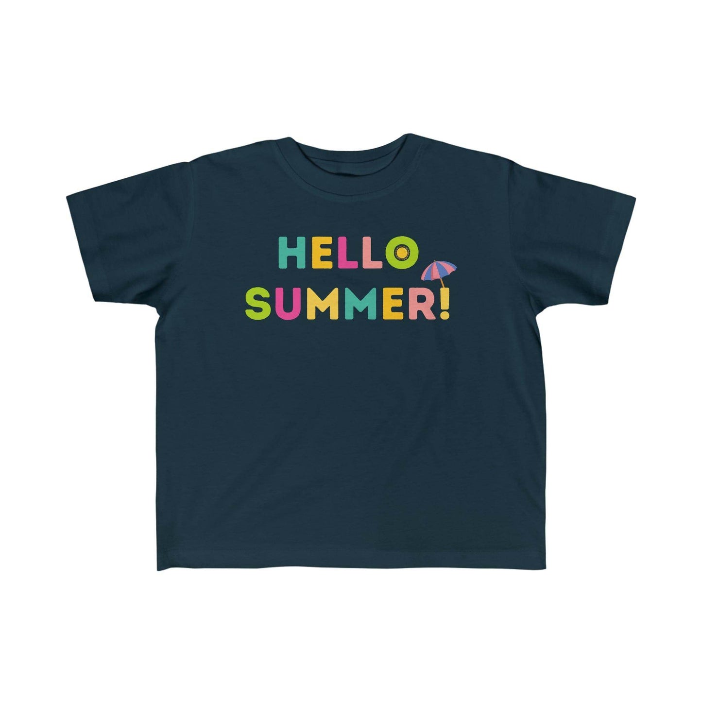 Toddler's Hello Summer Tee, Summer shirt for toddlers birthday gift Kids - Giftsmojo