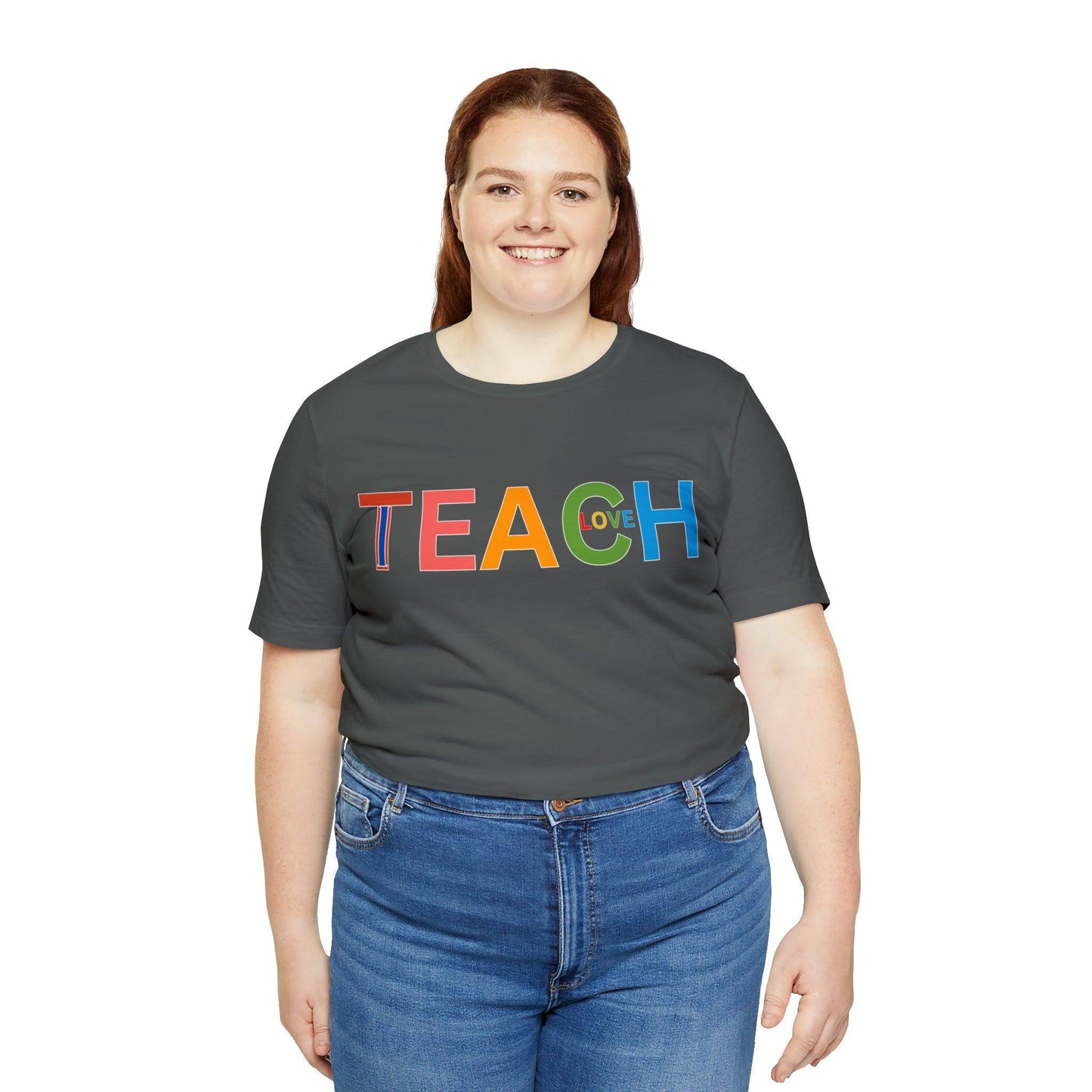 I Teach Love Shirt, Teacher Shirt, Teacher Appreciation Gift for Teachers - Giftsmojo