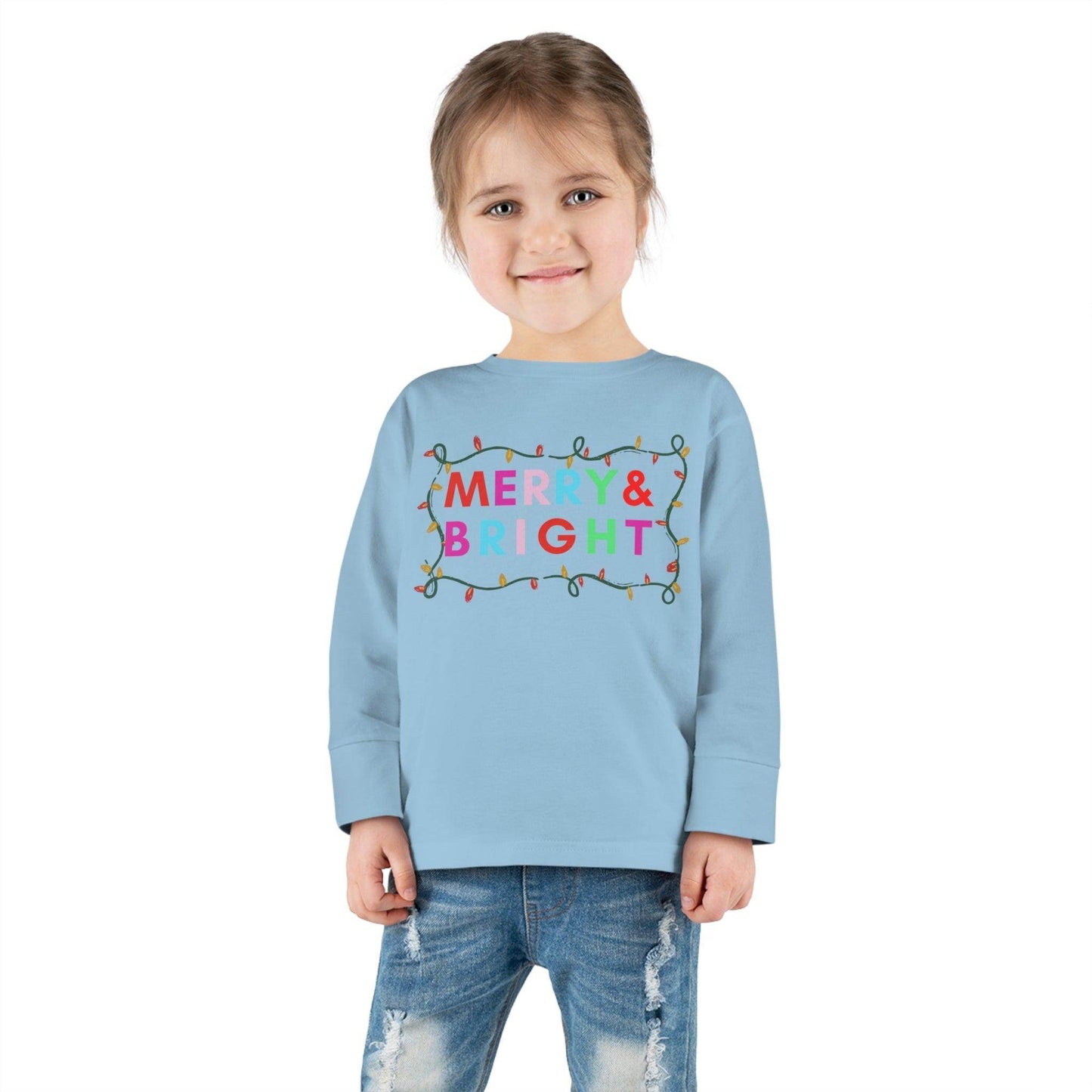 Toddler Christmas Shirt Toddler Christmas Long Sleeve Tee Kids Christmas Gift - Giftsmojo
