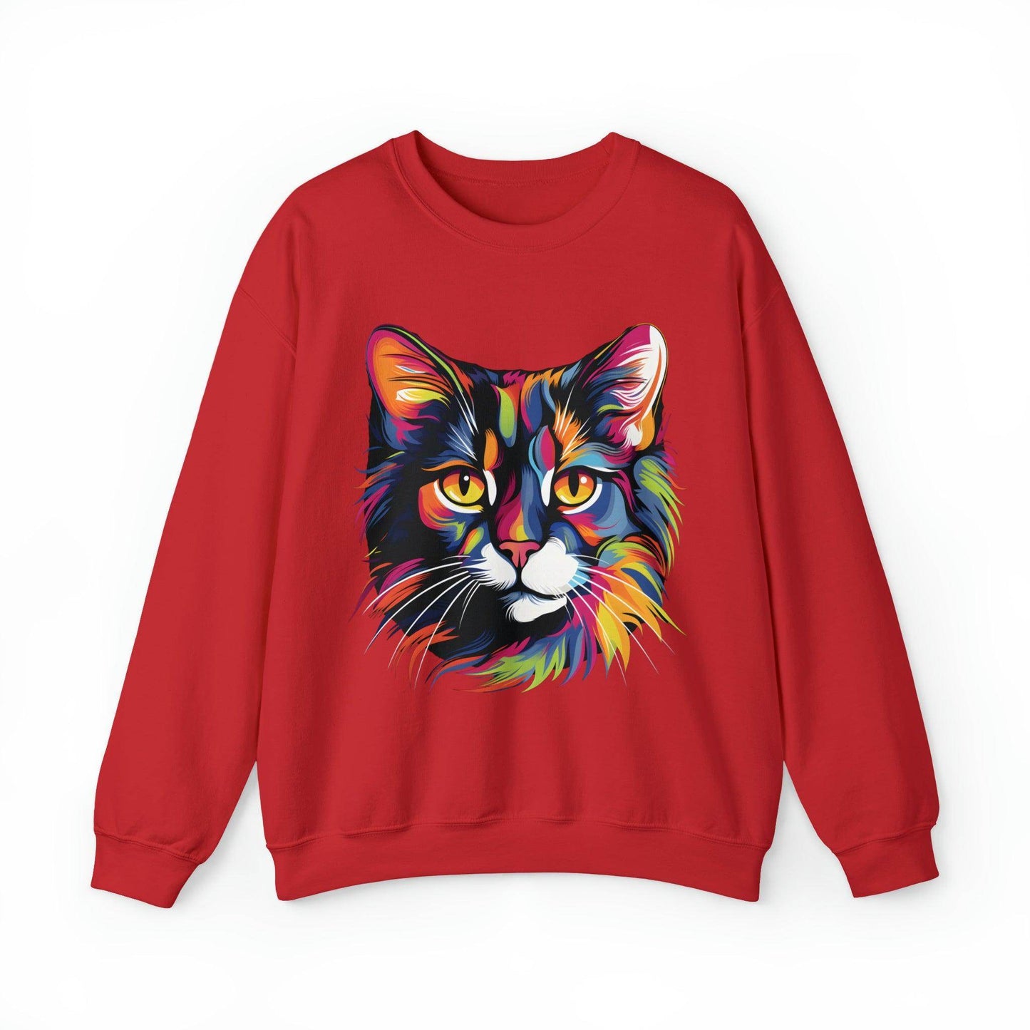 Retro Cat Lover Sweater Animal Lover Gift Cute Cat Mom Gift Cat Lover Gift Vintage Cat Mom Sweatshirt Cat Sweatshirt Cat Crewneck Sweatshirt - Giftsmojo
