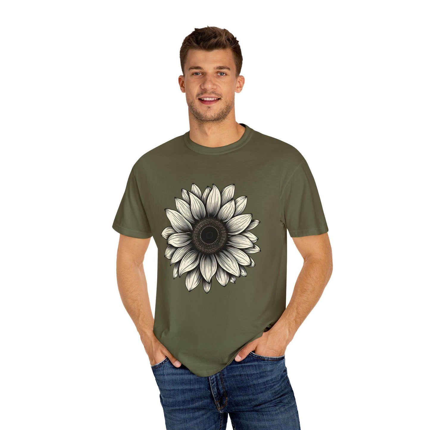 Sunflower Shirt Flower Shirt Aesthetic, Floral Graphic Tee Floral Shirt Flower T-shirt, Wild Flower Shirt Gift For Her Wildflower T-shirt - Giftsmojo