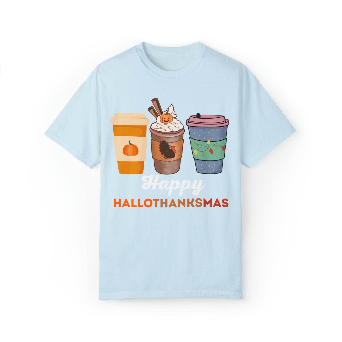 Happy HALLOTHANKSMAS Gift for Fall Halloween Thanksgiving Christmas Gift - Giftsmojo