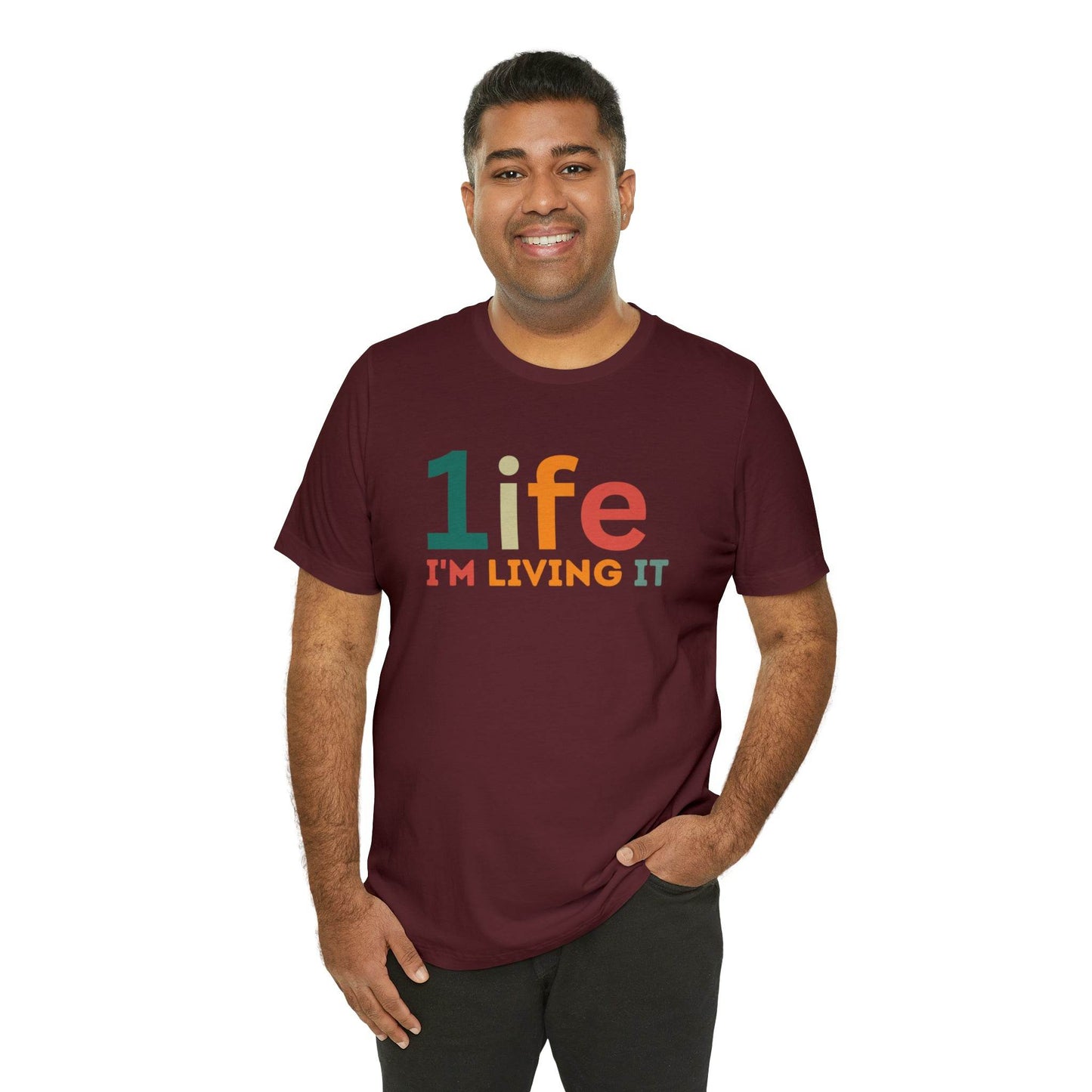 One life Shirt Retro 1life shirt Live Your Life You Only Have One Life To Live Retro Shirt - Giftsmojo