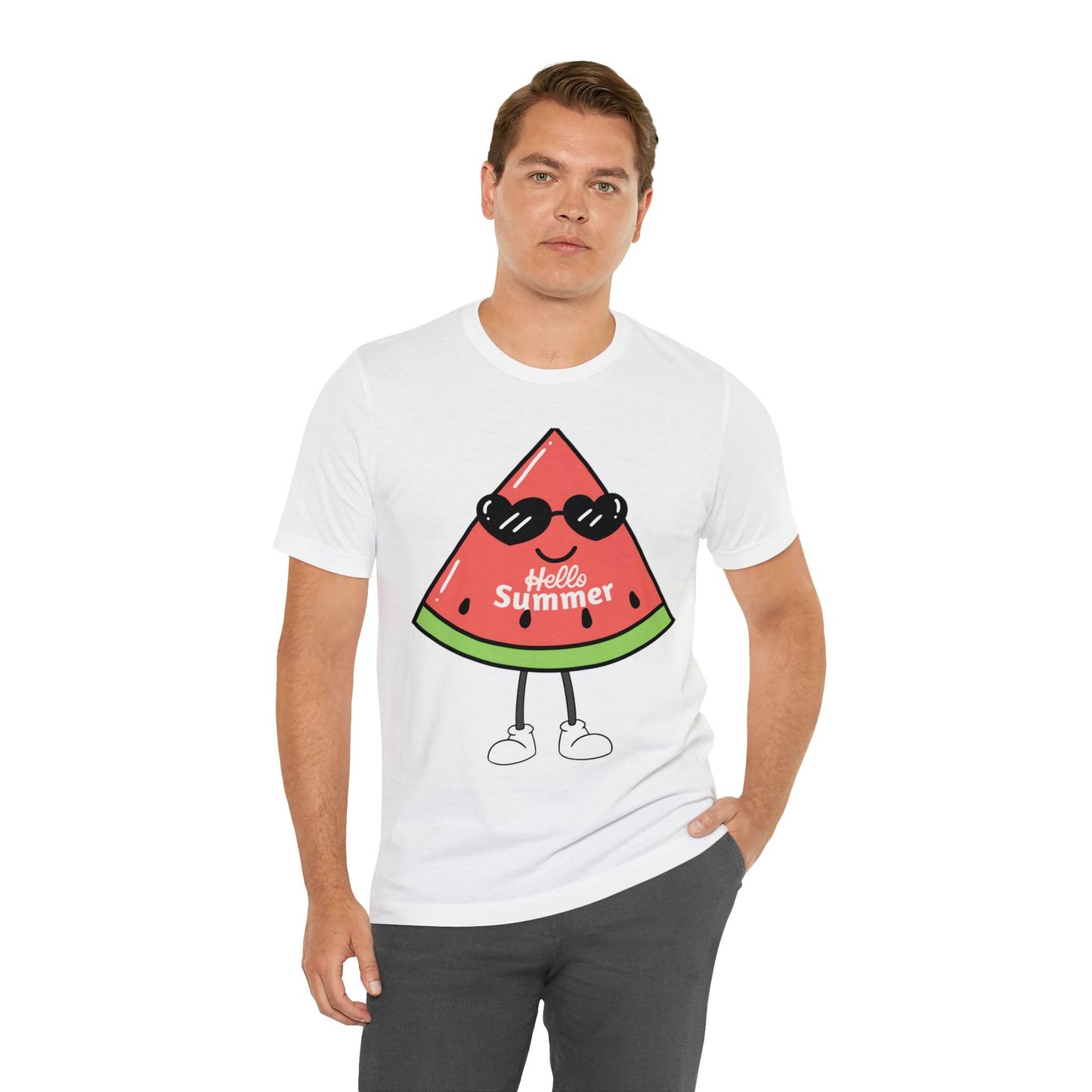 Funny Hello Summer Shirt, Water Mellon shirt, Summer shirts for women and men - Giftsmojo