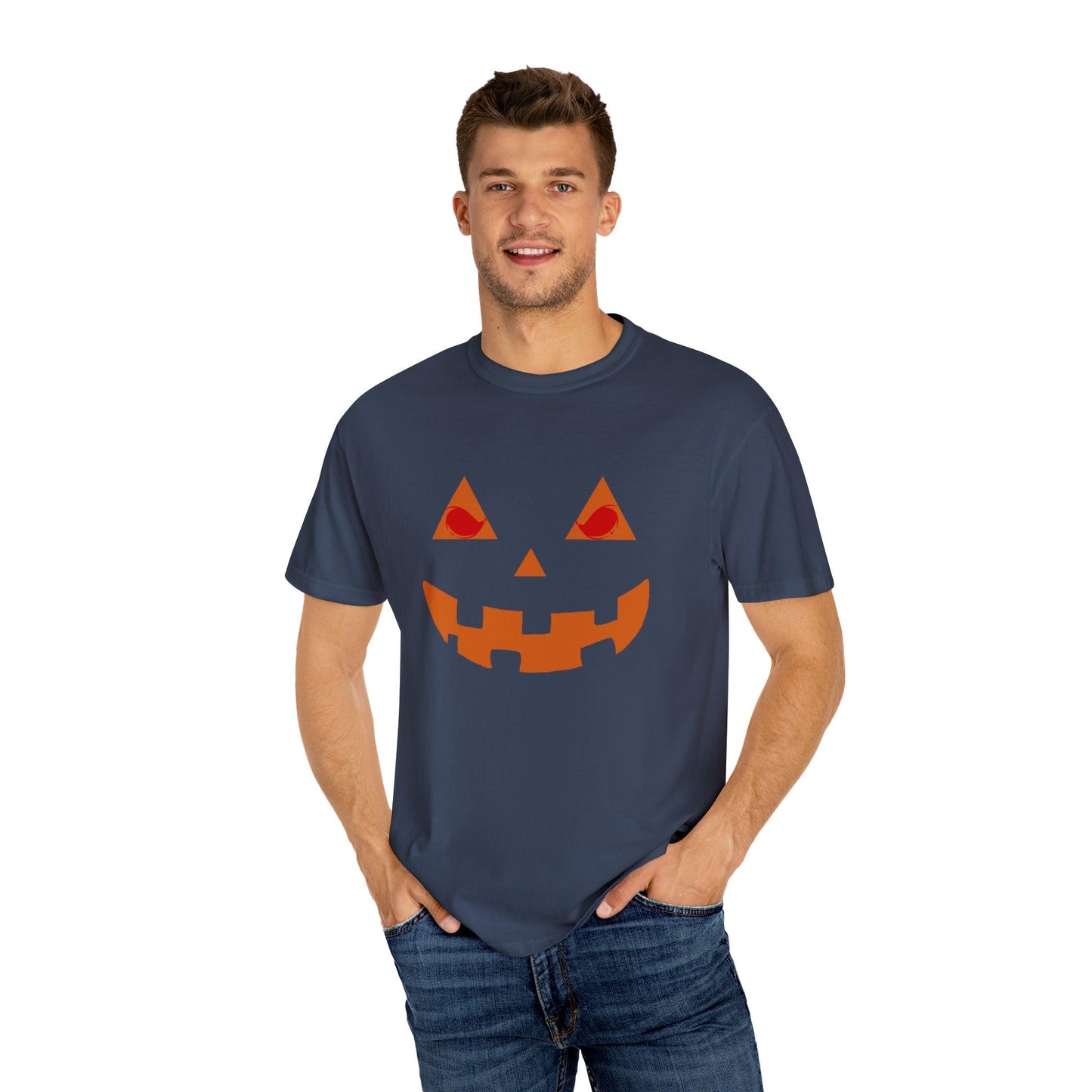 Cute Halloween Pumpkin Faces Scary Faces, Pumpkin Silhouette, Vintage Shirt Halloween Shirt Pumpkin Face Halloween Costume Comfort Colors - Giftsmojo