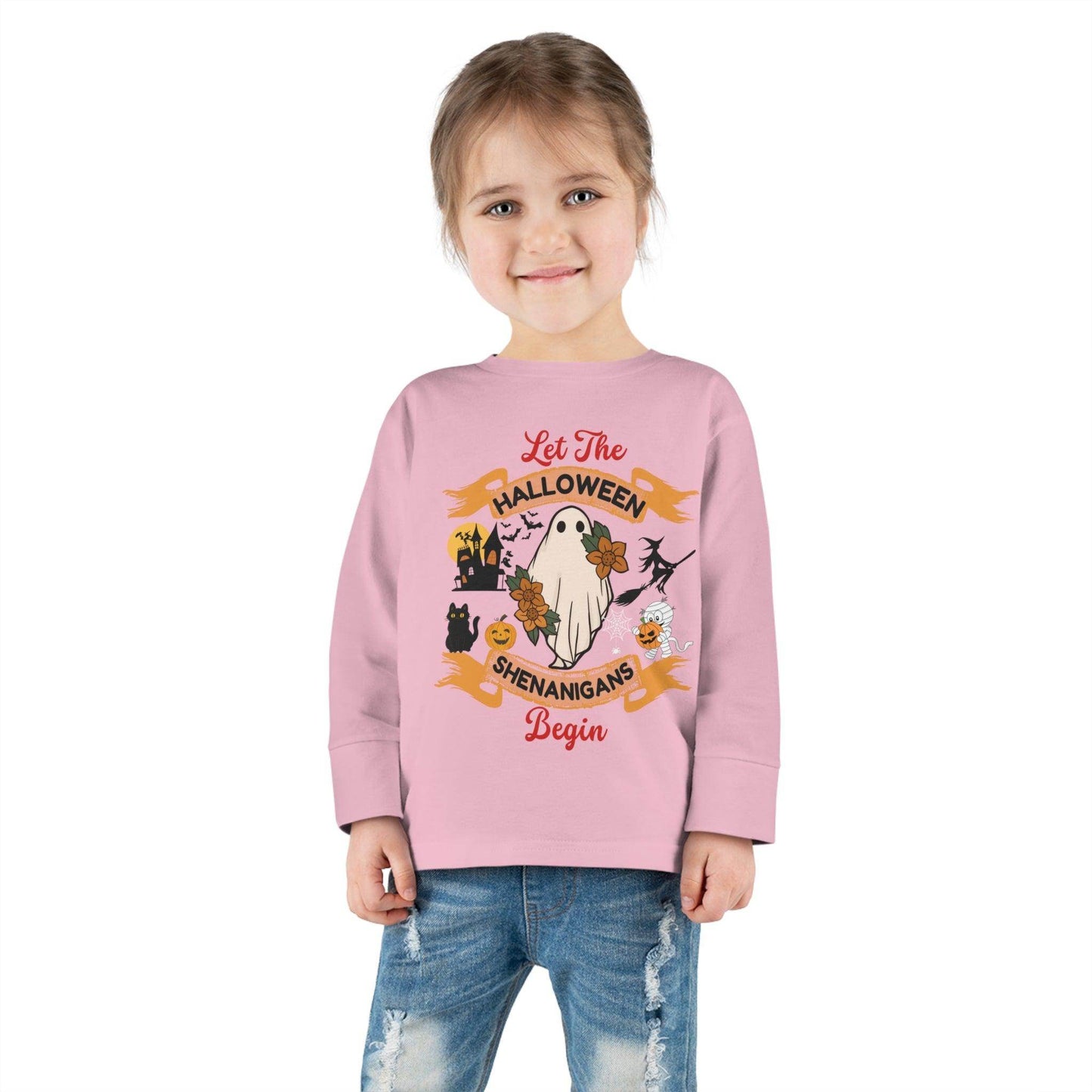 Kids Let the Halloween Shenanigan Begin Shirt Kids Halloween Costume Kids Trick or Treat Outfit for Halloween - Giftsmojo