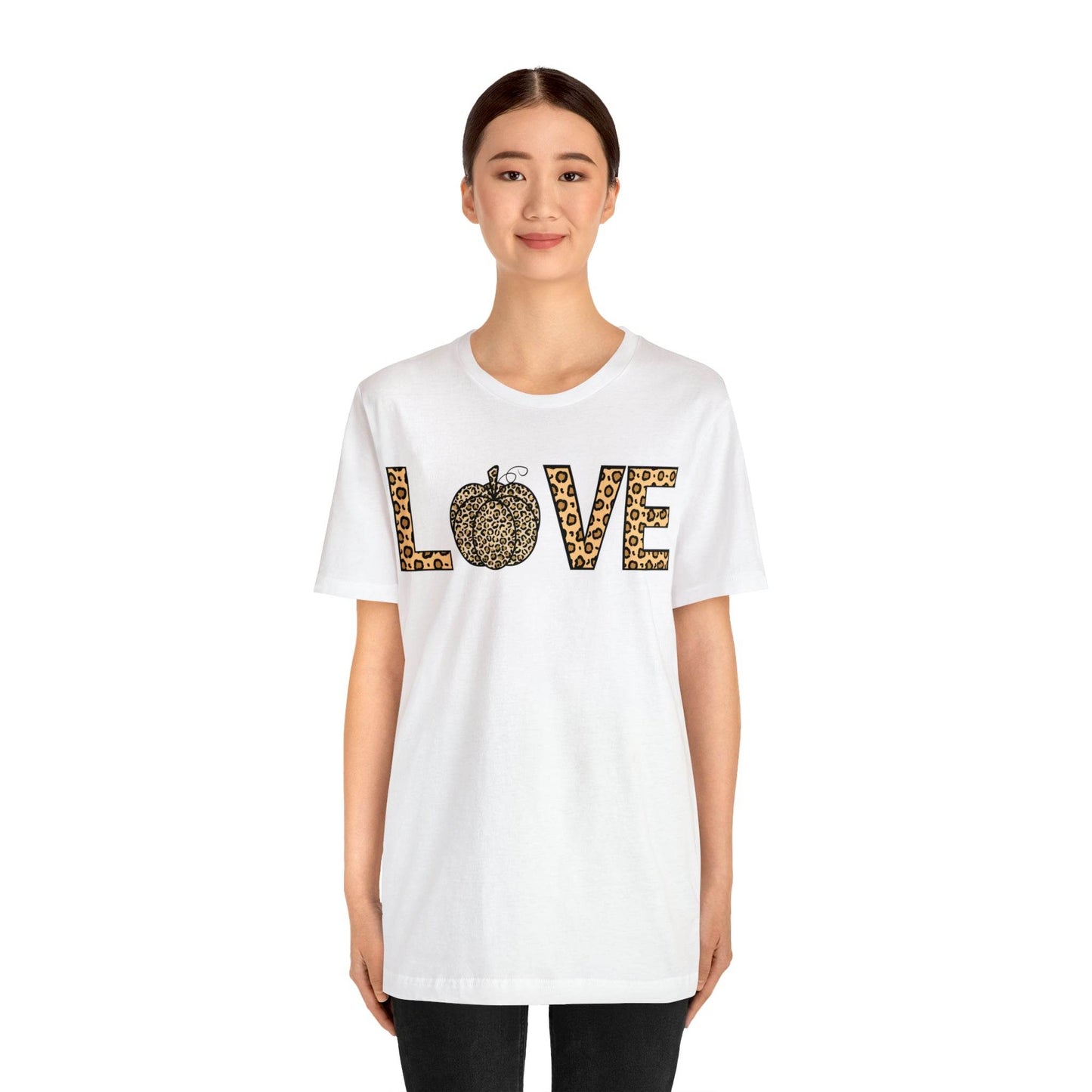Embrace the Wild - Fall Leopard Print Shirt Leopard Print Love Fall - Pumpkin shirt - autumn shirt - Giftsmojo
