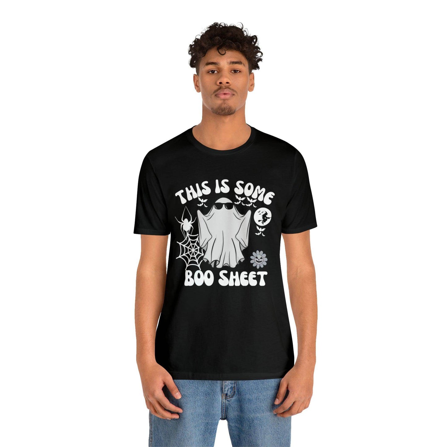 This Is Some Boo Sheet Funny Halloween Shirt Funny Halloween Costume Spooky Season Tee Funny Gift Shirt for Birthday Christmas Anniversary - Giftsmojo